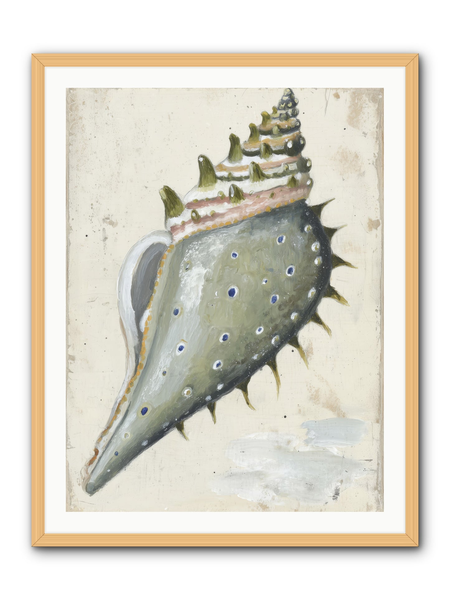 Sunset's Token -- Framed Print - Natural 30x40