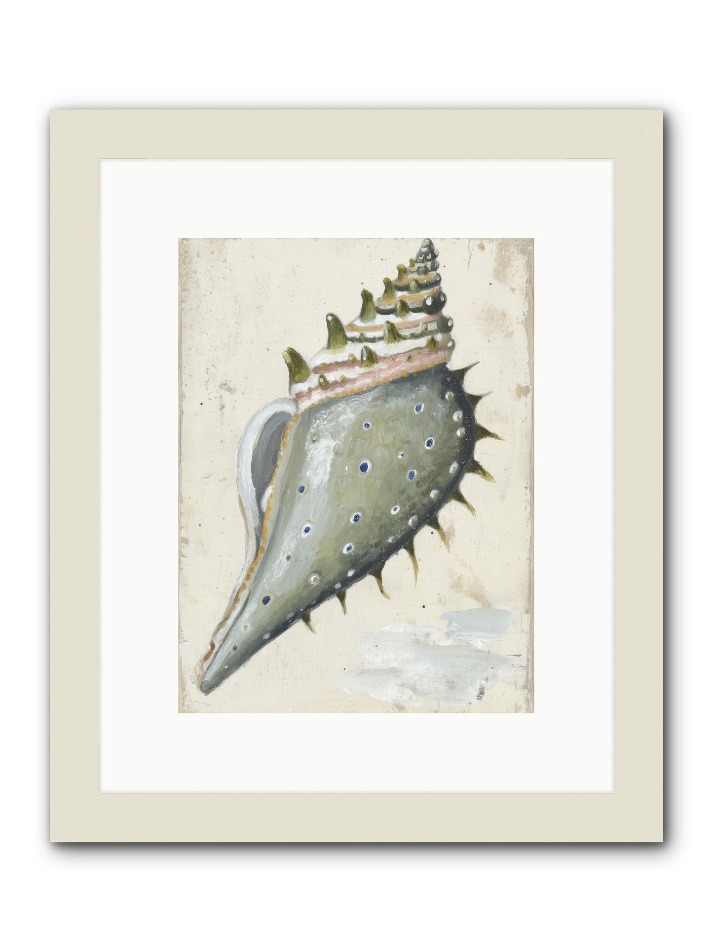 Sunset's Token -- Framed Print - White 9x12