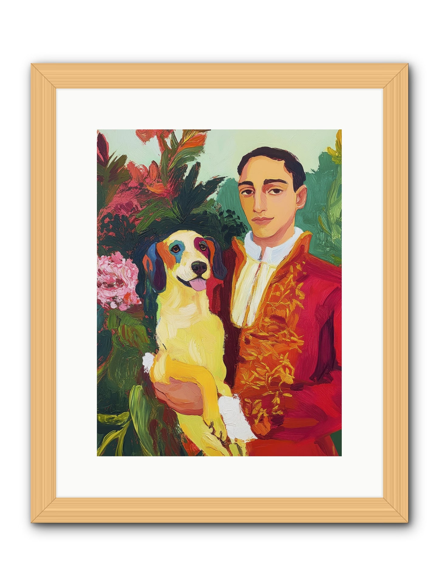 Sunshine Made Real -- Framed Print - Natural 12x16
