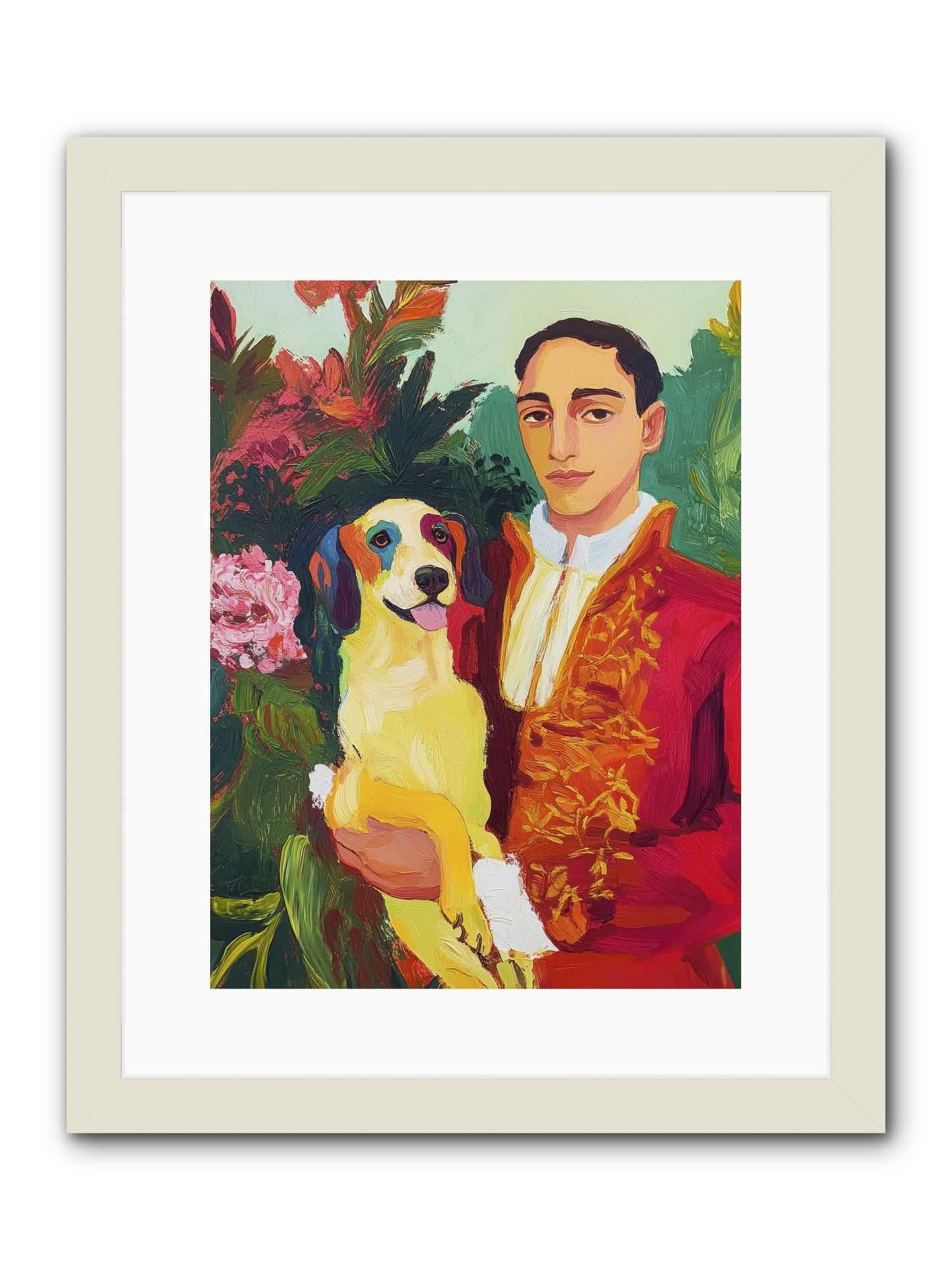 Sunshine Made Real -- Framed Print - White 12x16