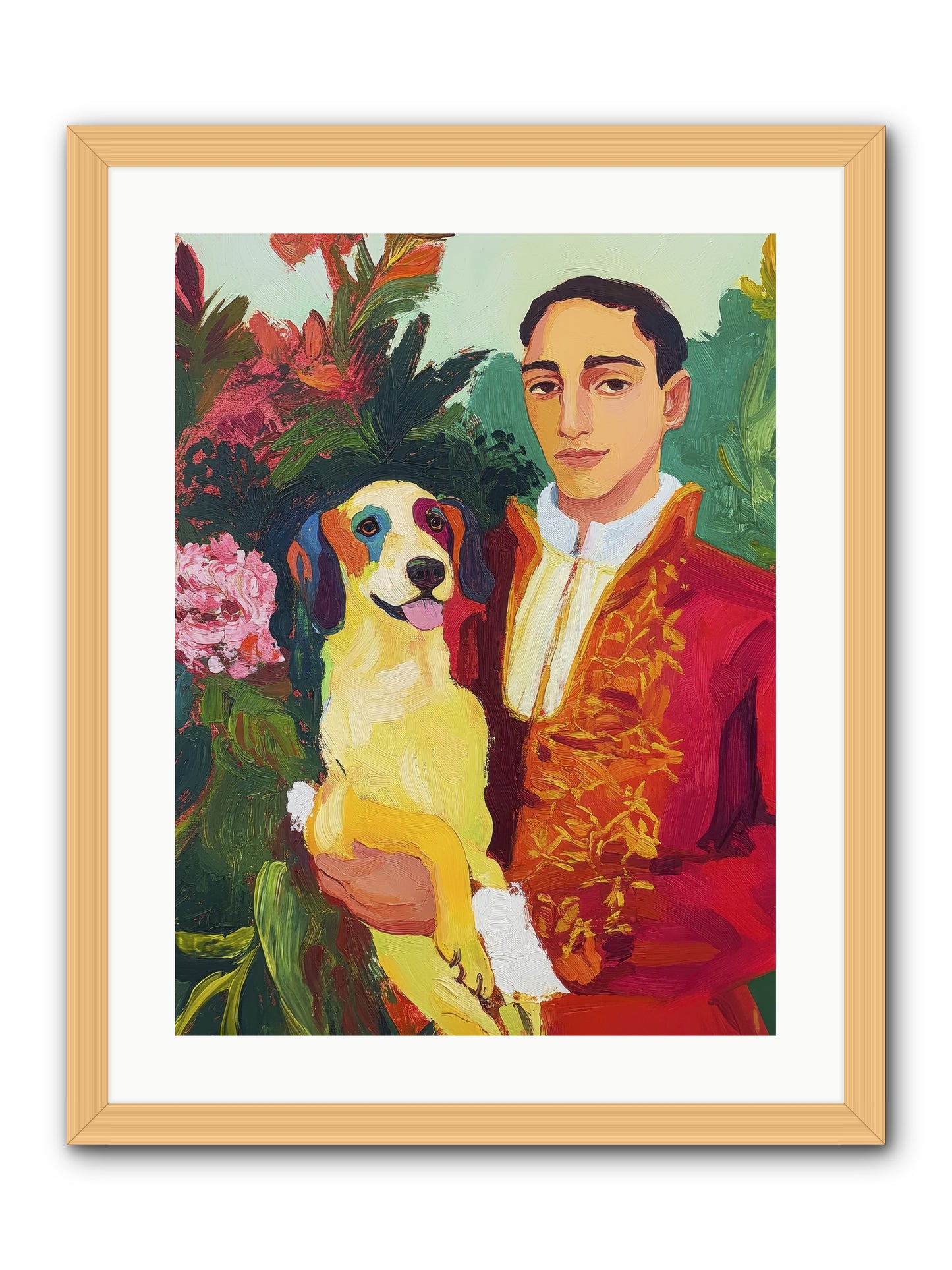 Sunshine Made Real -- Framed Print - Natural 18x24