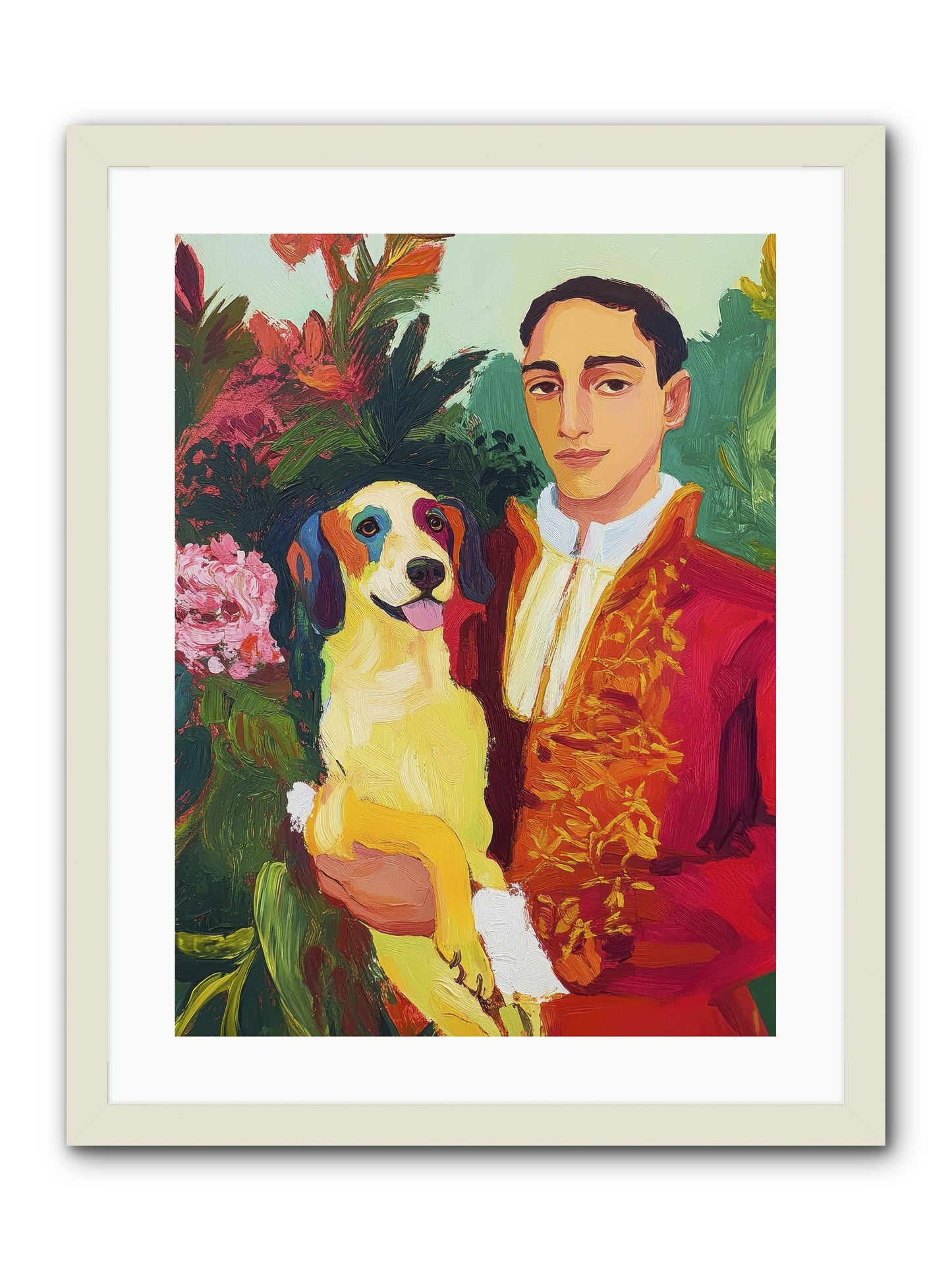 Sunshine Made Real -- Framed Print - White 18x24