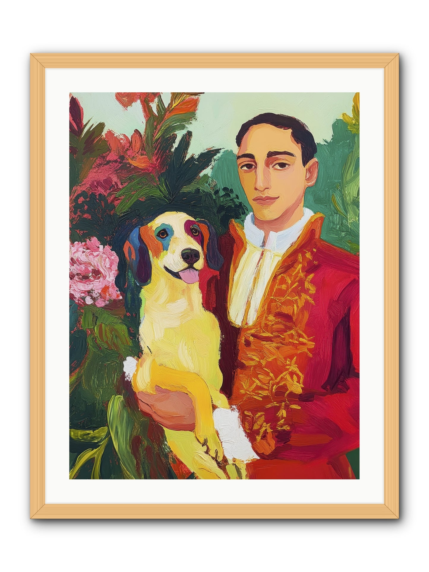 Sunshine Made Real -- Framed Print - Natural 24x32