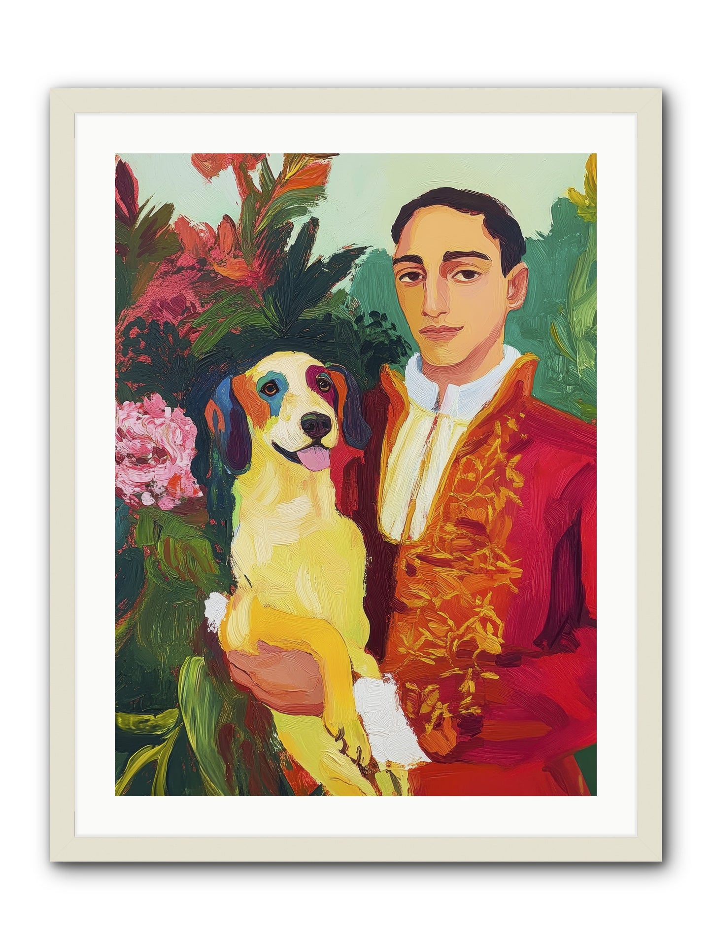 Sunshine Made Real -- Framed Print - White 24x32