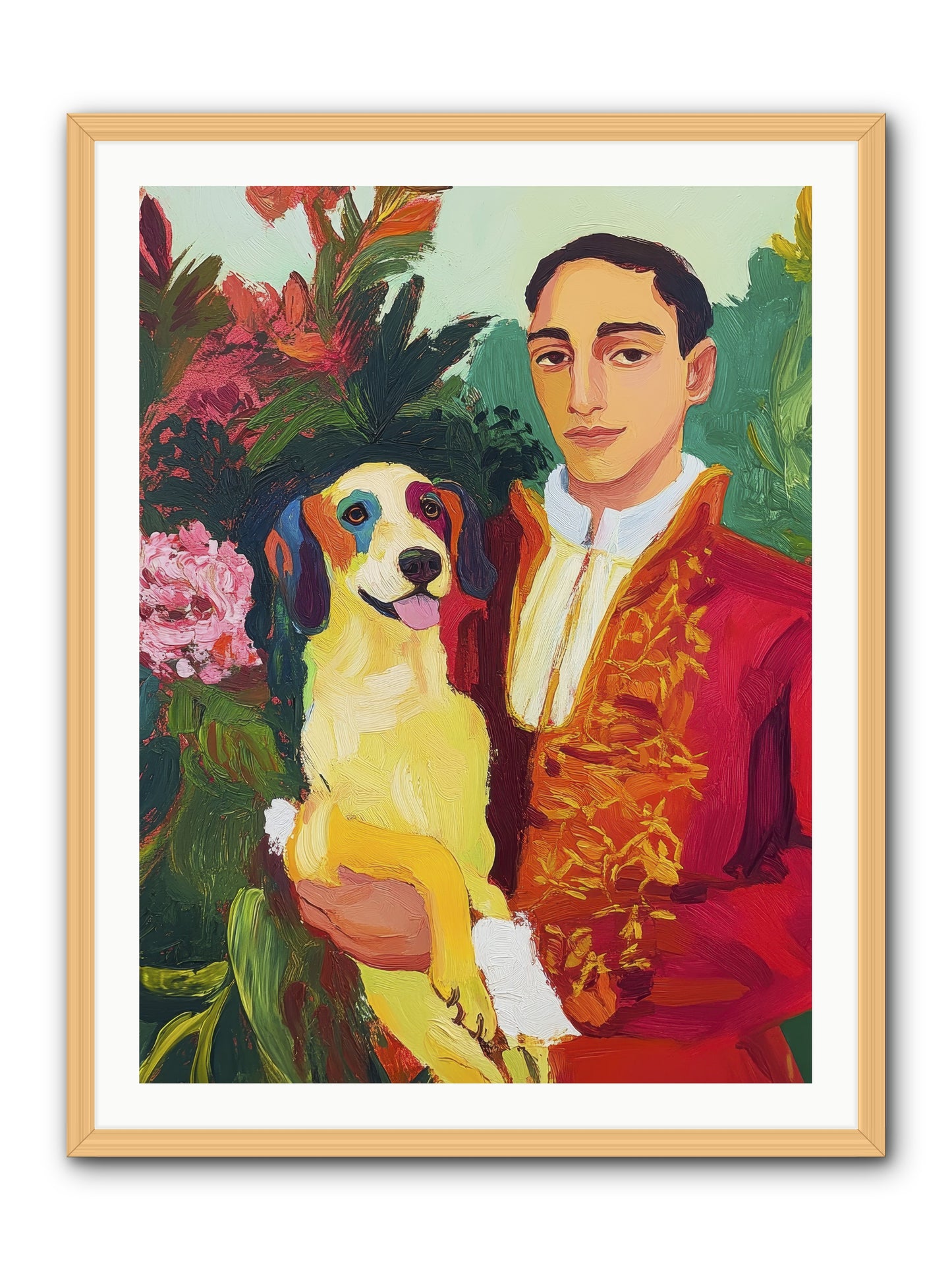 Sunshine Made Real -- Framed Print - Natural 30x40