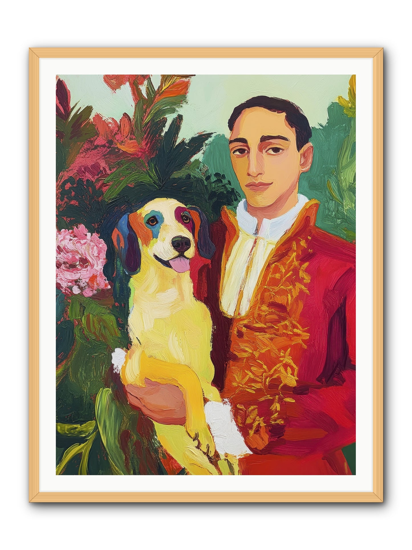 Sunshine Made Real -- Framed Print - Natural 36x48