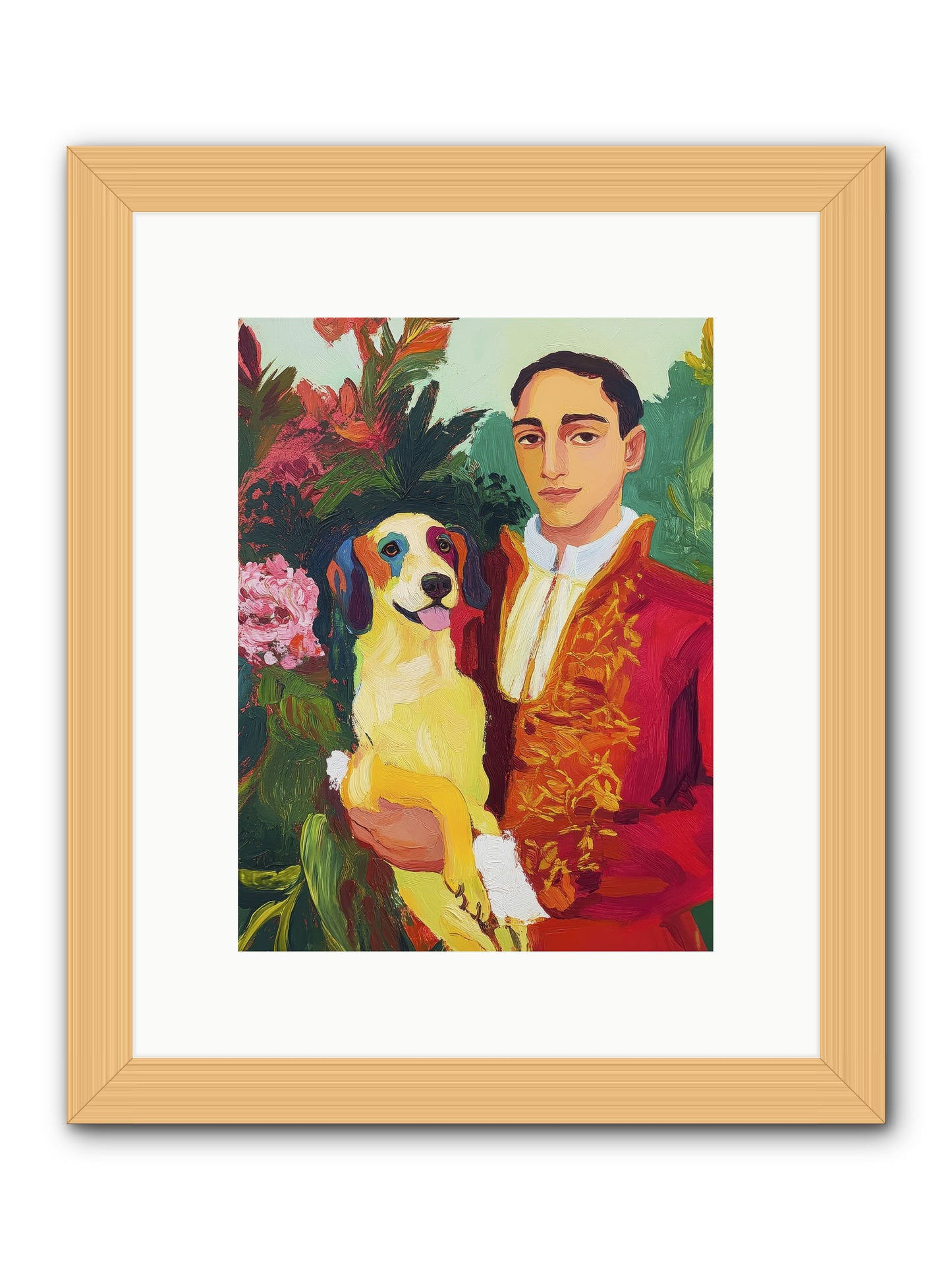 Sunshine Made Real -- Framed Print - Natural 9x12
