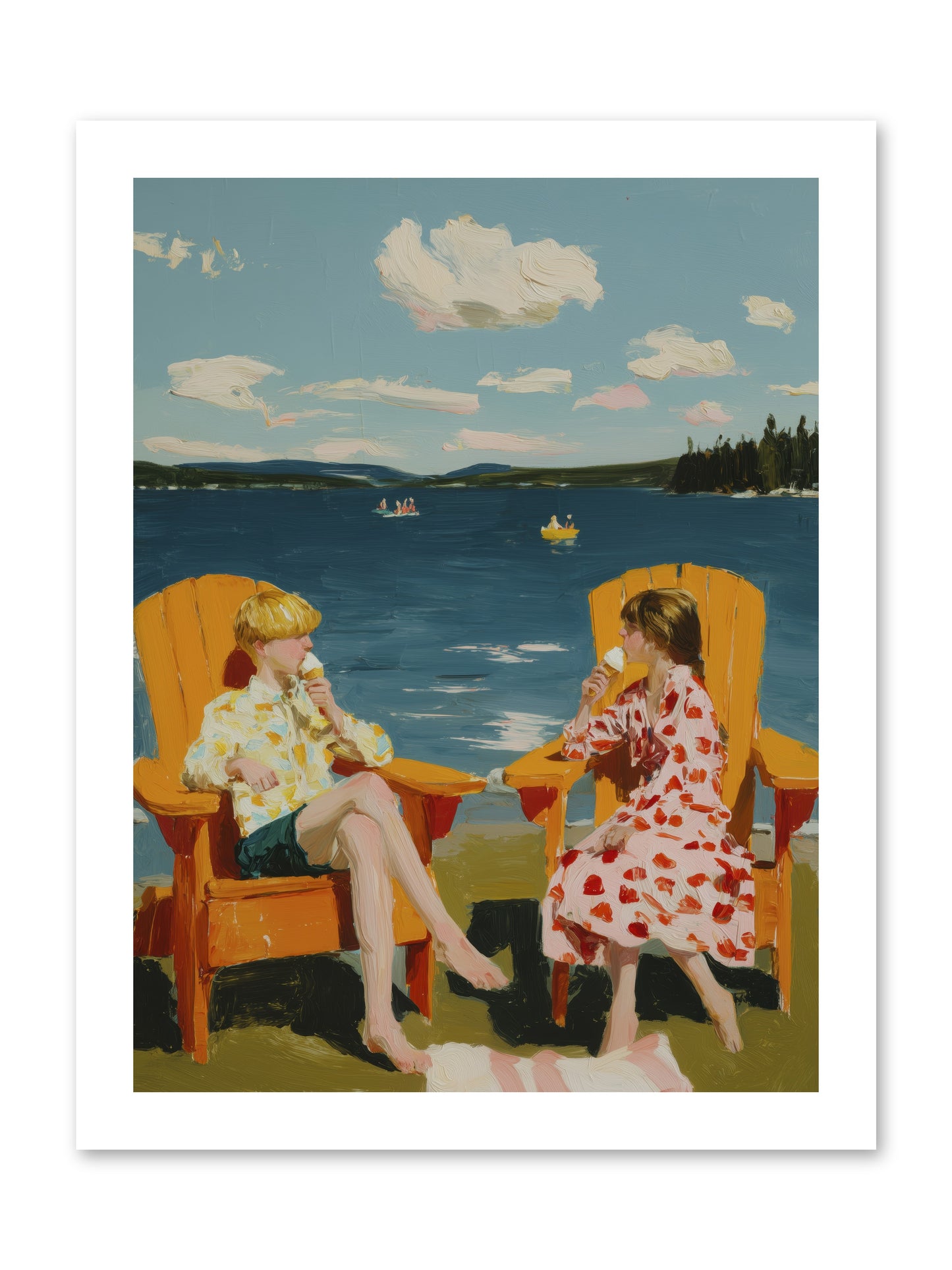 Sunshine Memories -- Paper Print 12x16