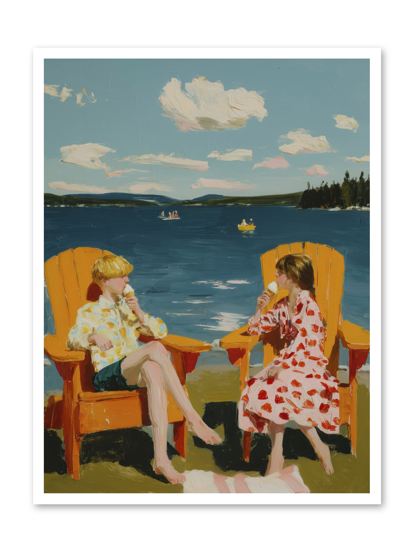 Sunshine Memories -- Paper Print 30x40