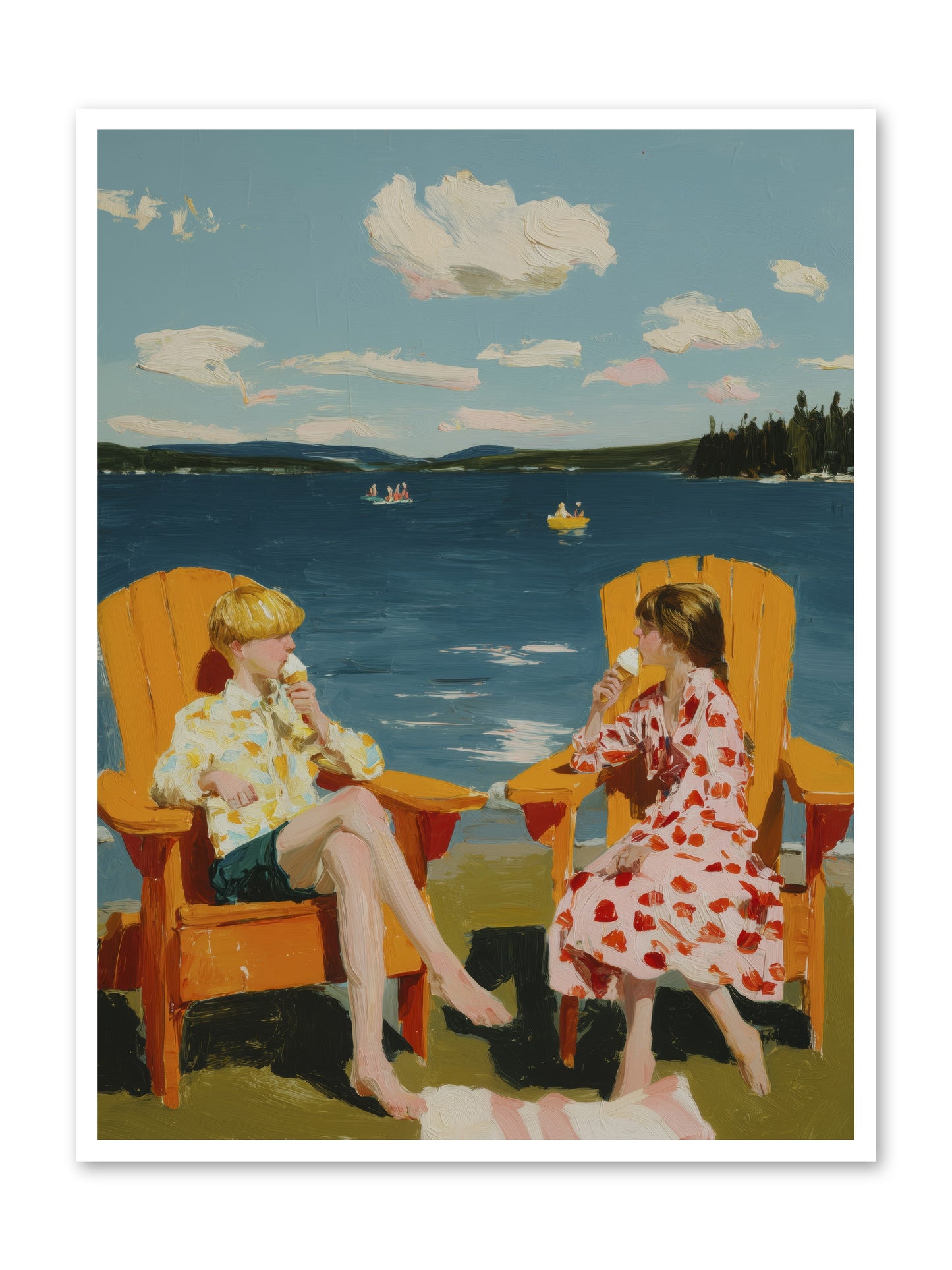 Sunshine Memories -- Paper Print 36x48