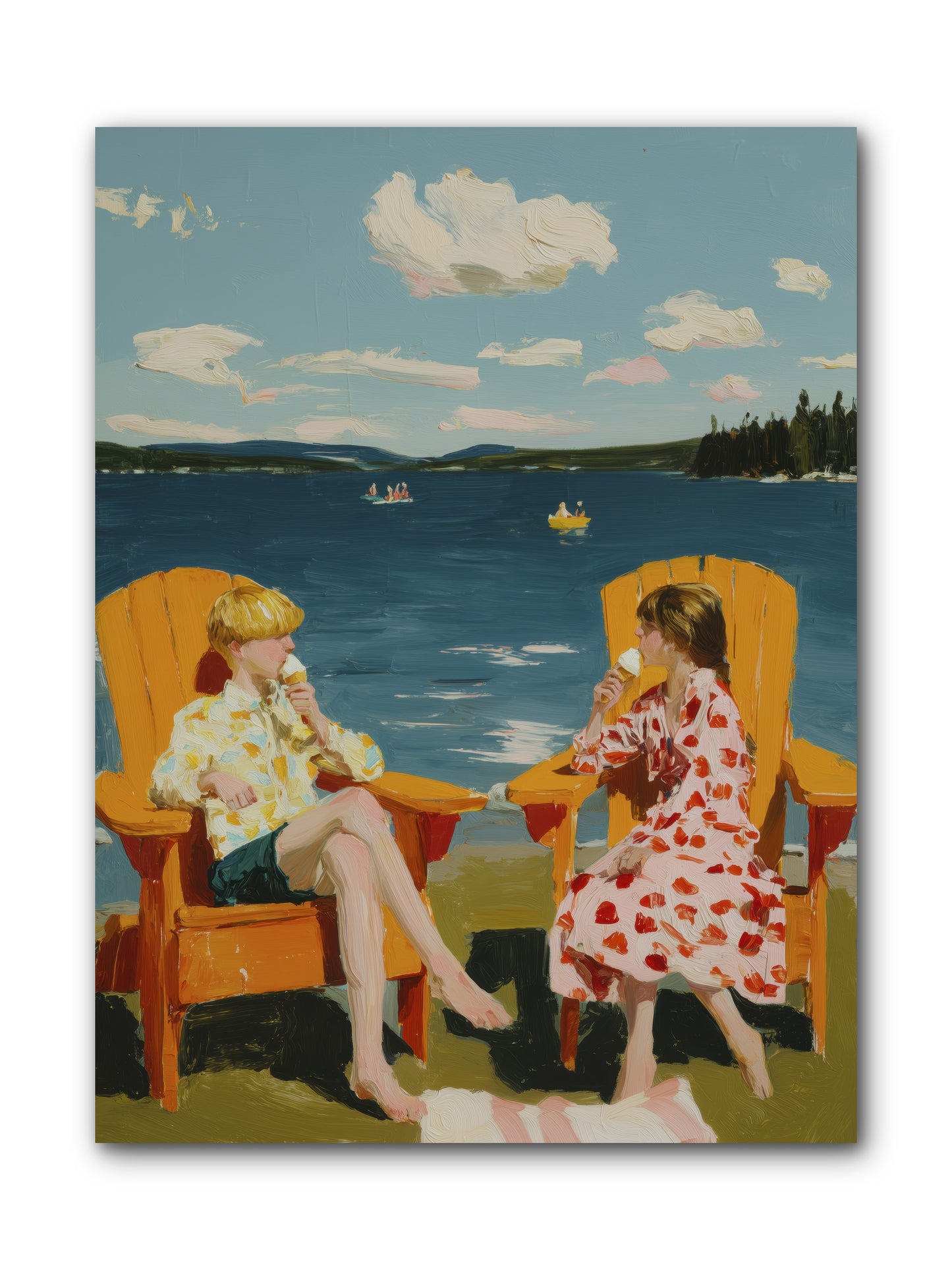 Sunshine Memories -- Wrapped Canvas 9x12