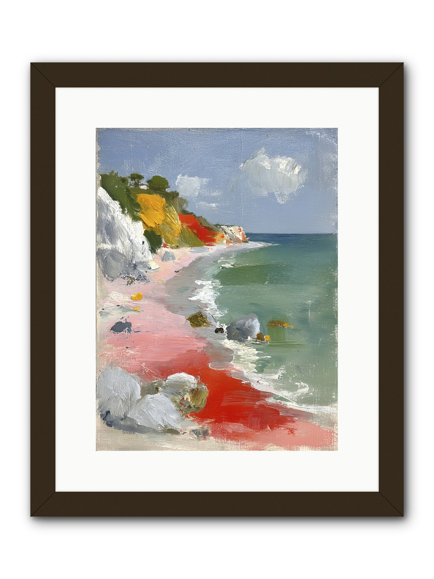 Sunshine Wings -- Framed Print - Black 12x16