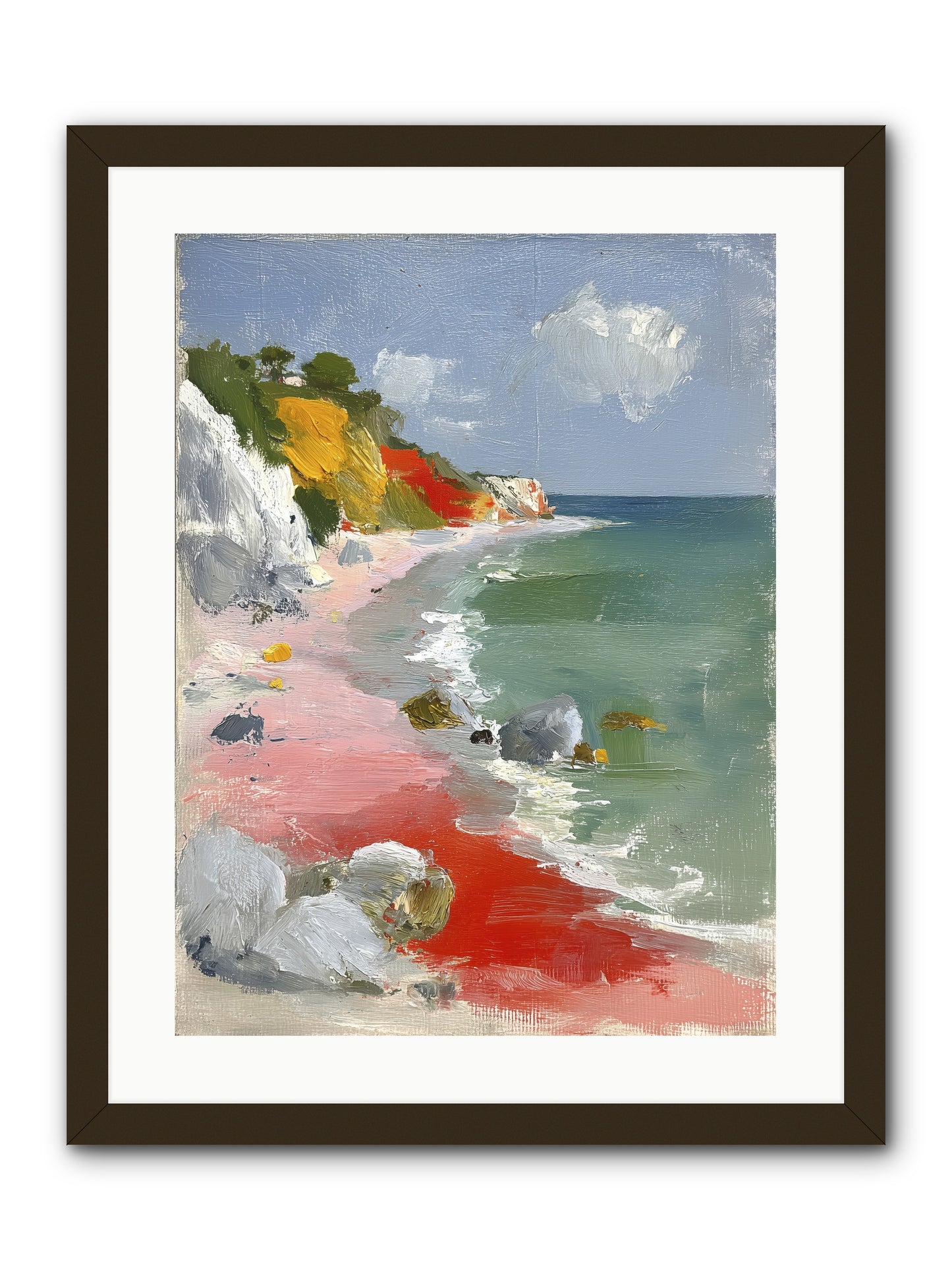 Sunshine Wings -- Framed Print - Black 18x24