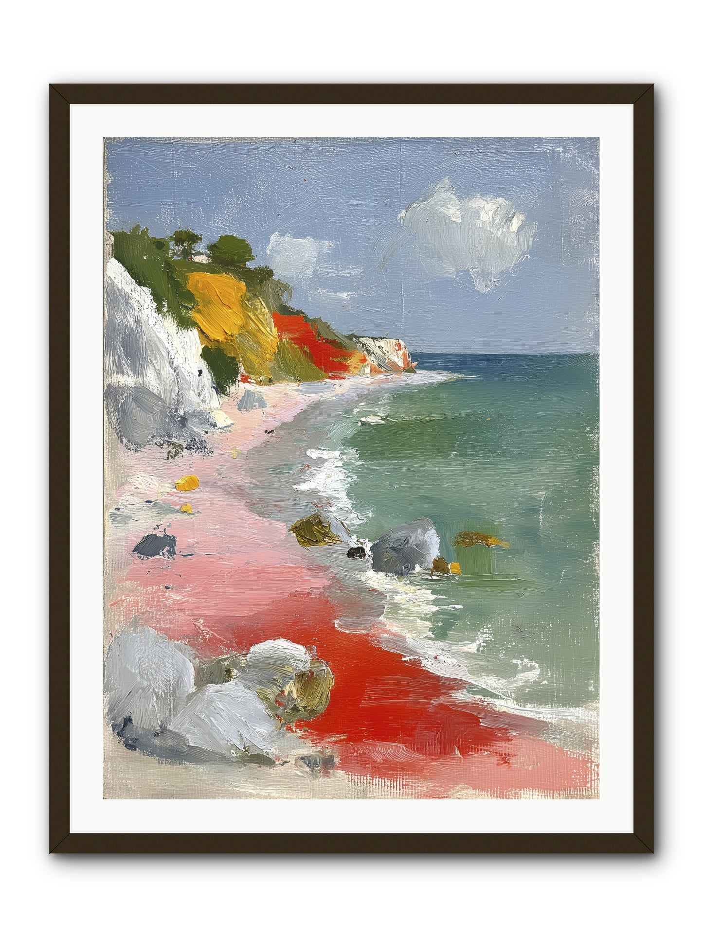 Sunshine Wings -- Framed Print - Black 30x40