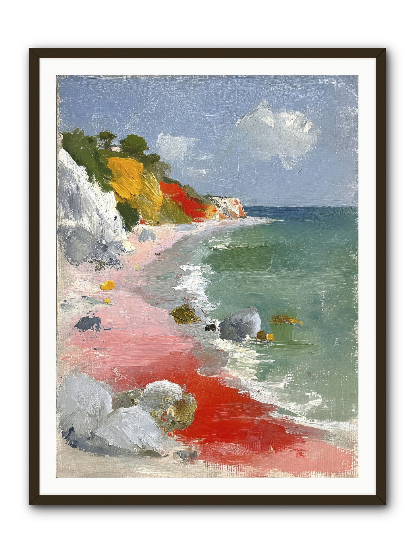 Sunshine Wings -- Framed Print - Black 36x48