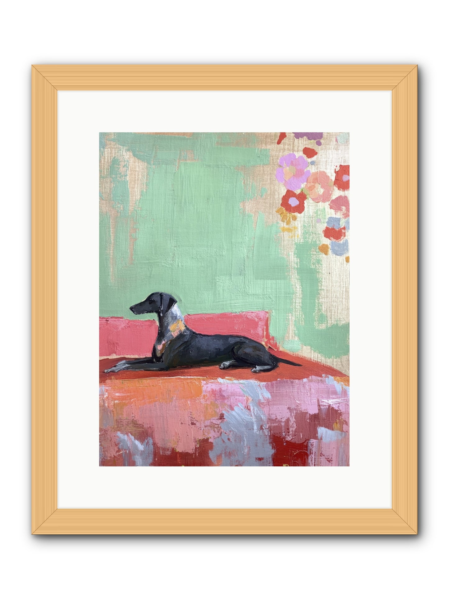 Sunshine and Sweetness -- Framed Print - Natural 12x16