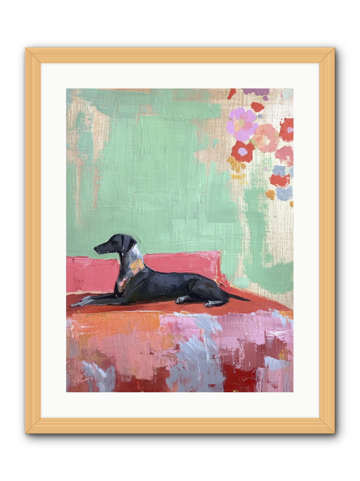 Sunshine and Sweetness -- Framed Print - Natural 18x24