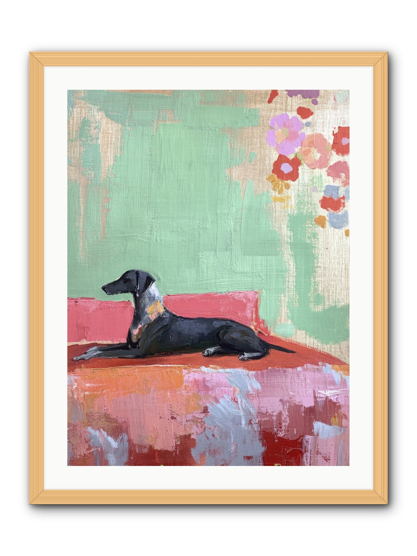 Sunshine and Sweetness -- Framed Print - Natural 24x32