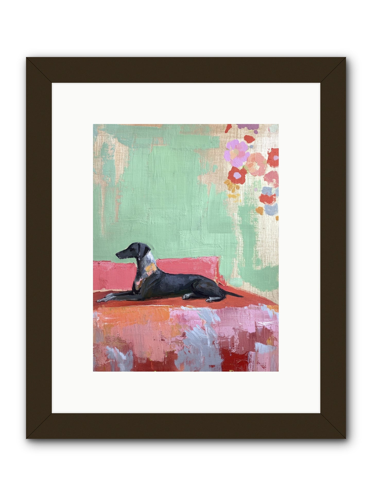 Sunshine and Sweetness -- Framed Print - Black 9x12