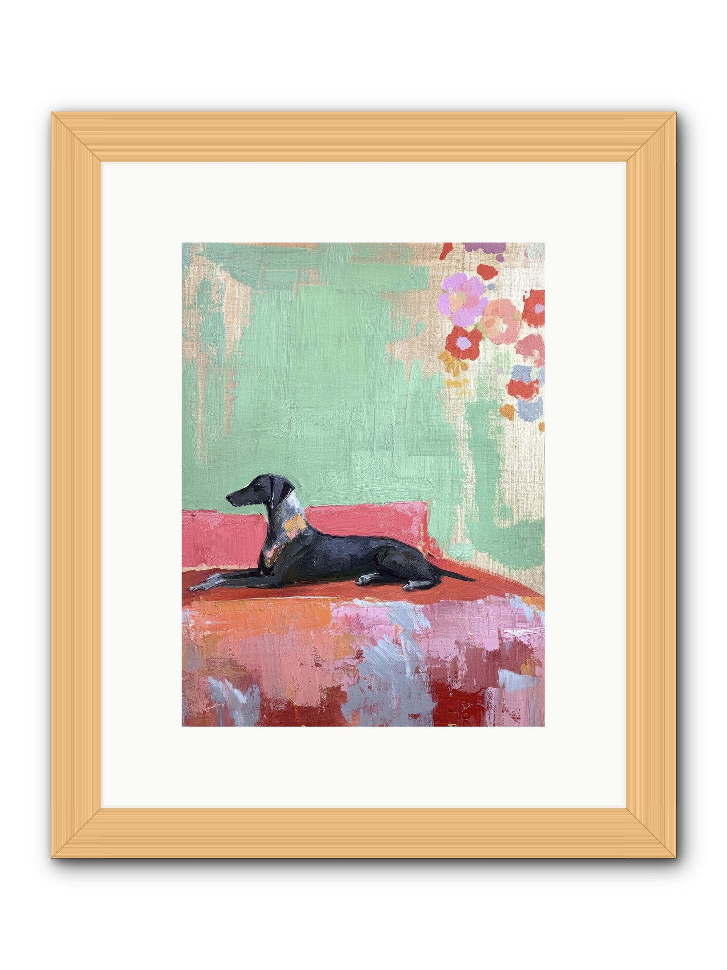 Sunshine and Sweetness -- Framed Print - Natural 9x12
