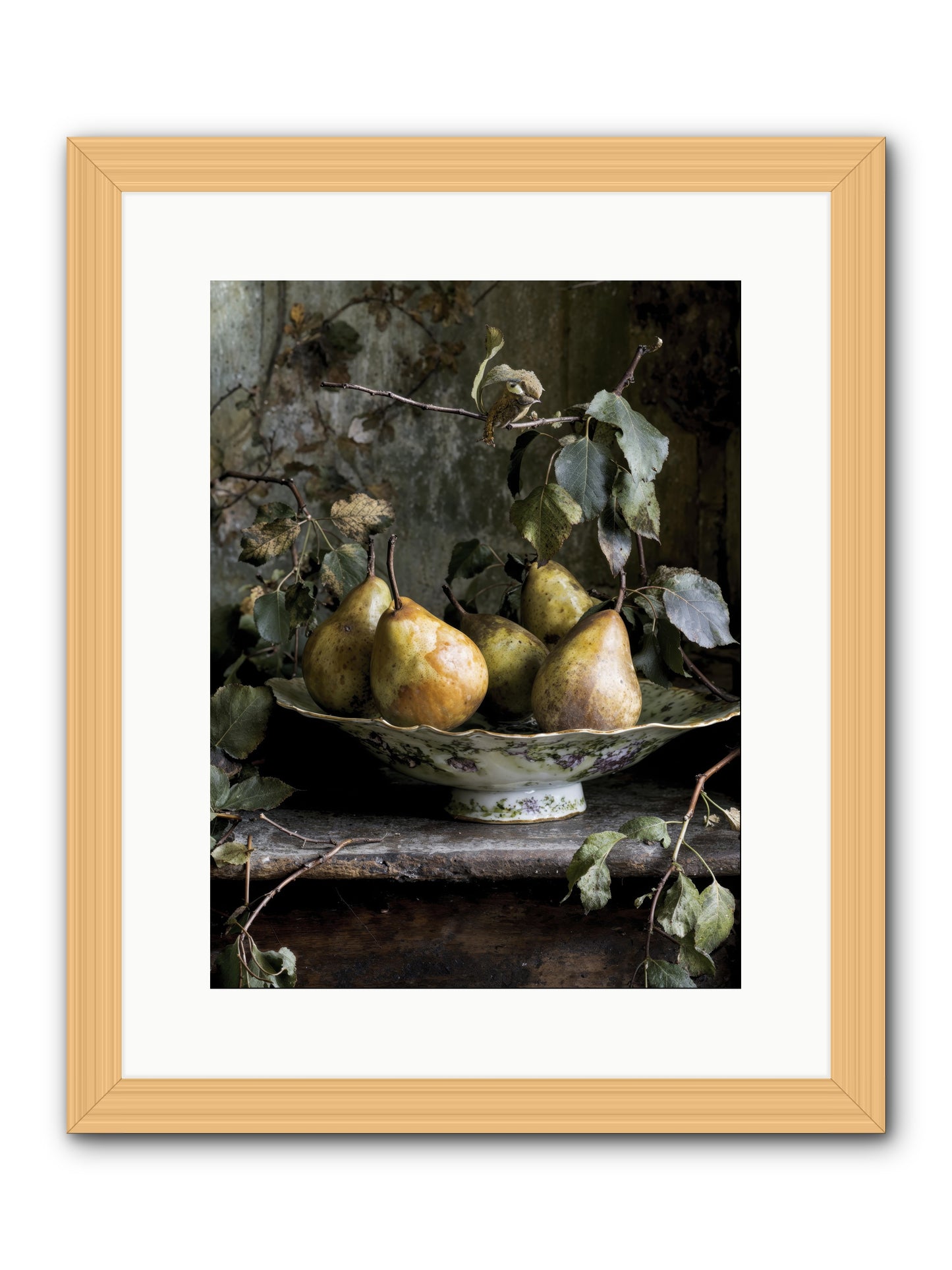 Sunshine's autobiography -- Framed Print - Natural 12x16
