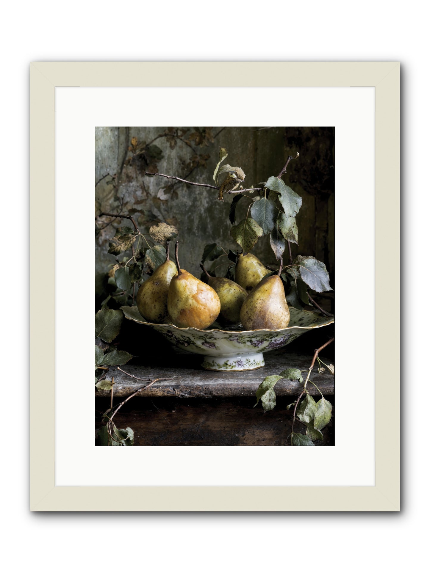 Sunshine's autobiography -- Framed Print - White 12x16
