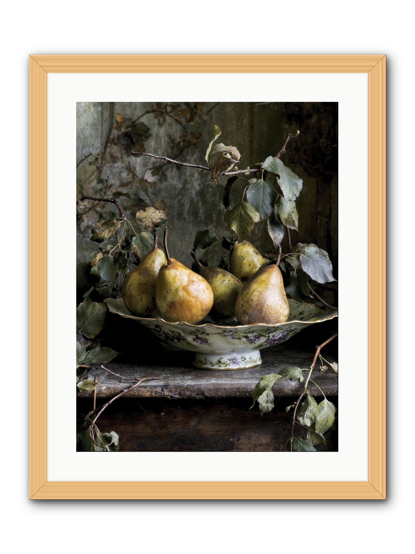 Sunshine's autobiography -- Framed Print - Natural 18x24
