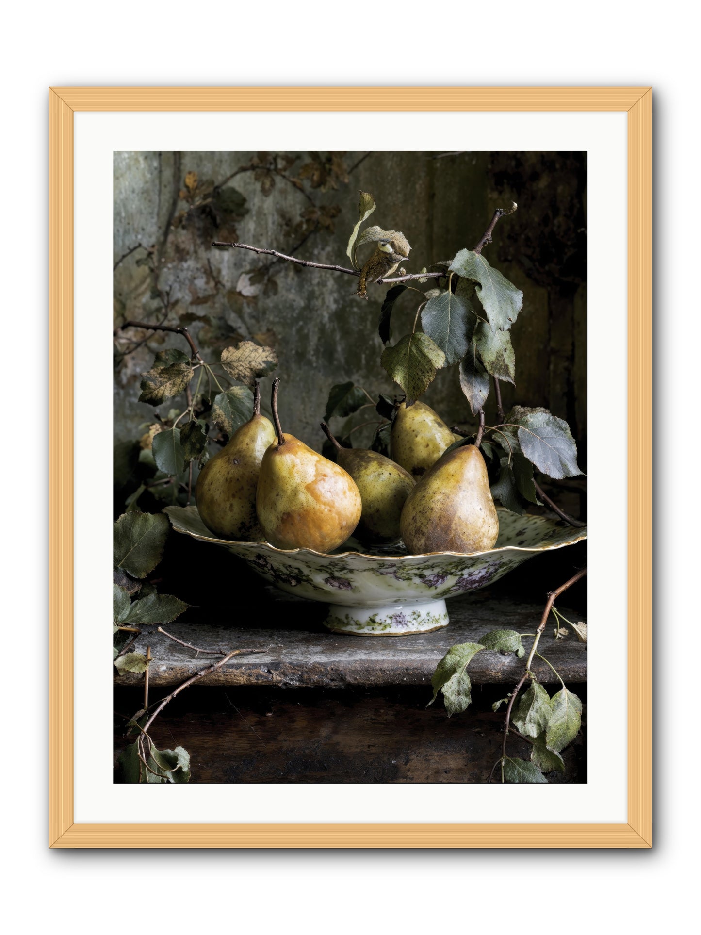Sunshine's autobiography -- Framed Print - Natural 24x32