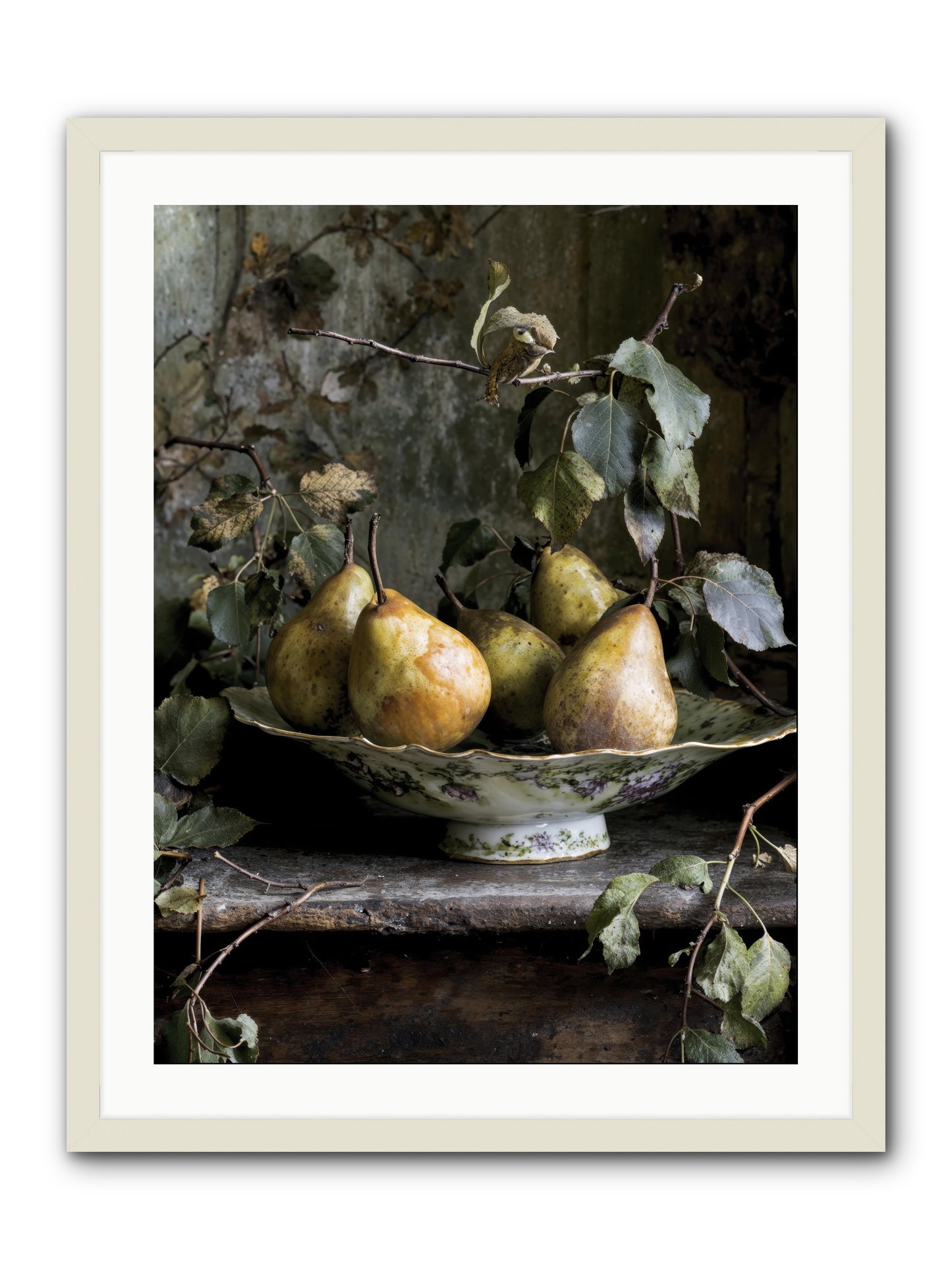 Sunshine's autobiography -- Framed Print - White 24x32