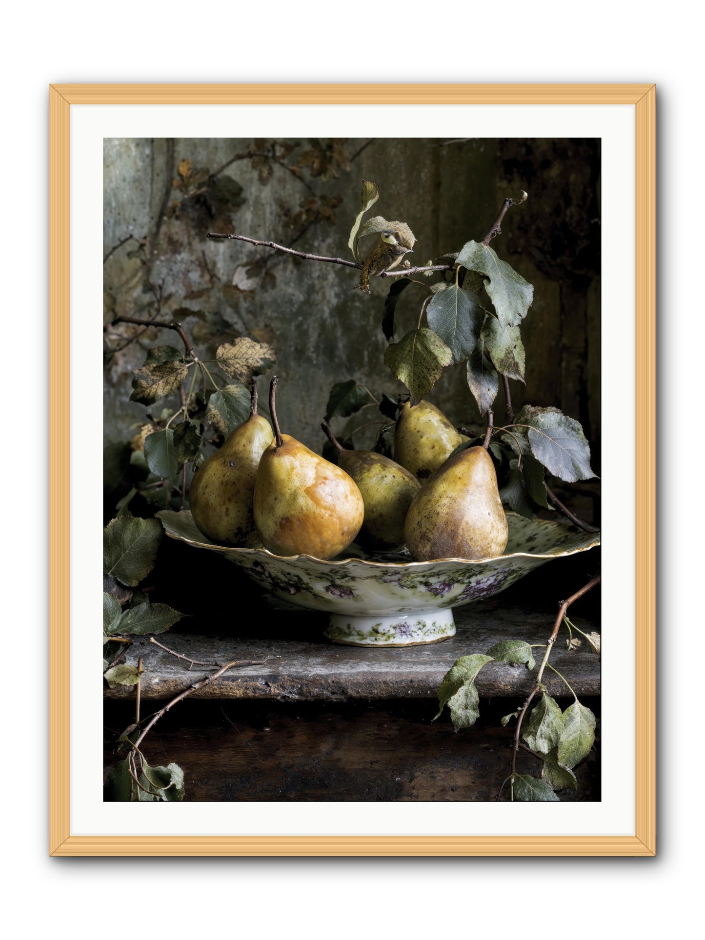 Sunshine's autobiography -- Framed Print - Natural 30x40