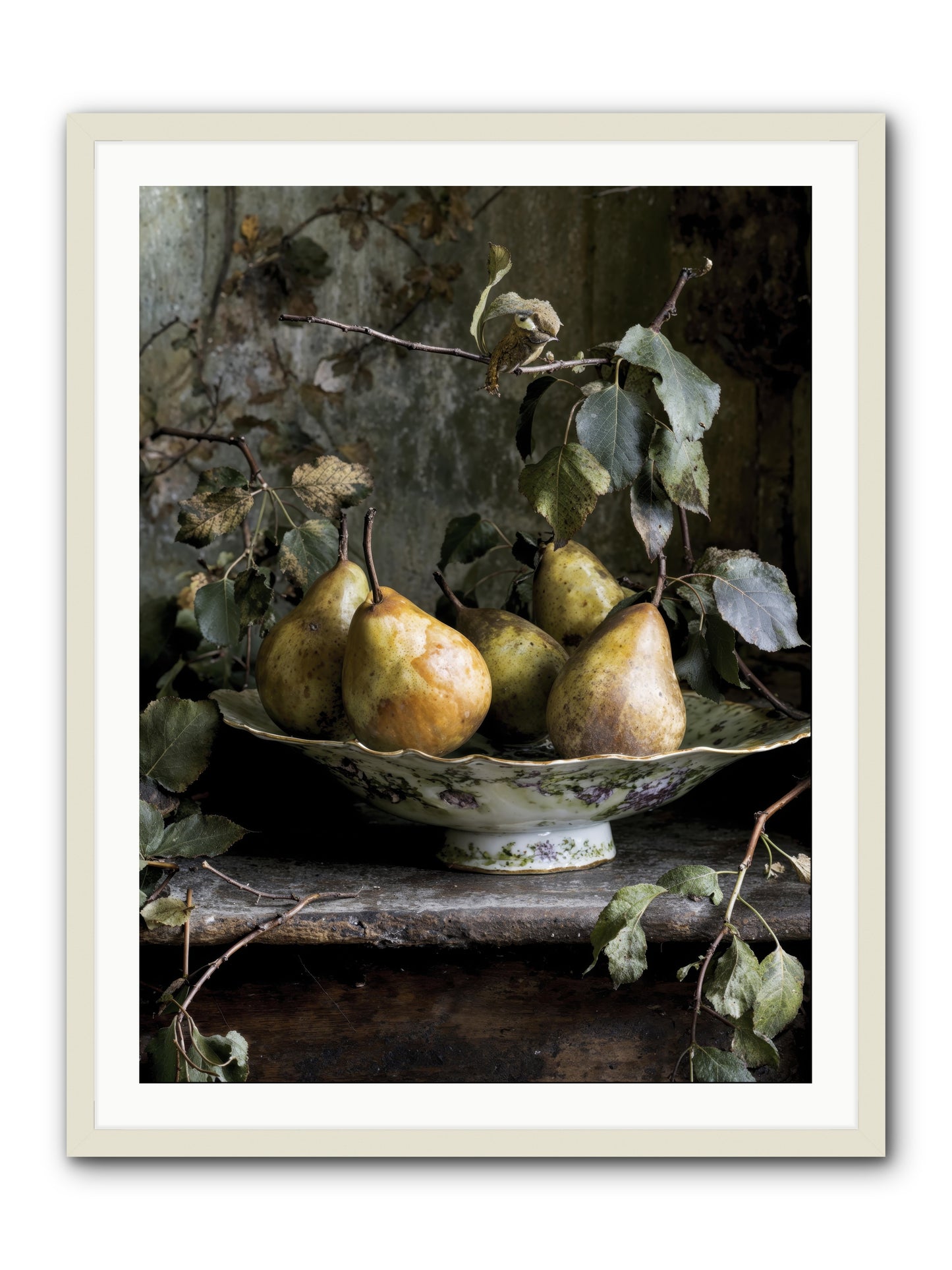 Sunshine's autobiography -- Framed Print - White 30x40