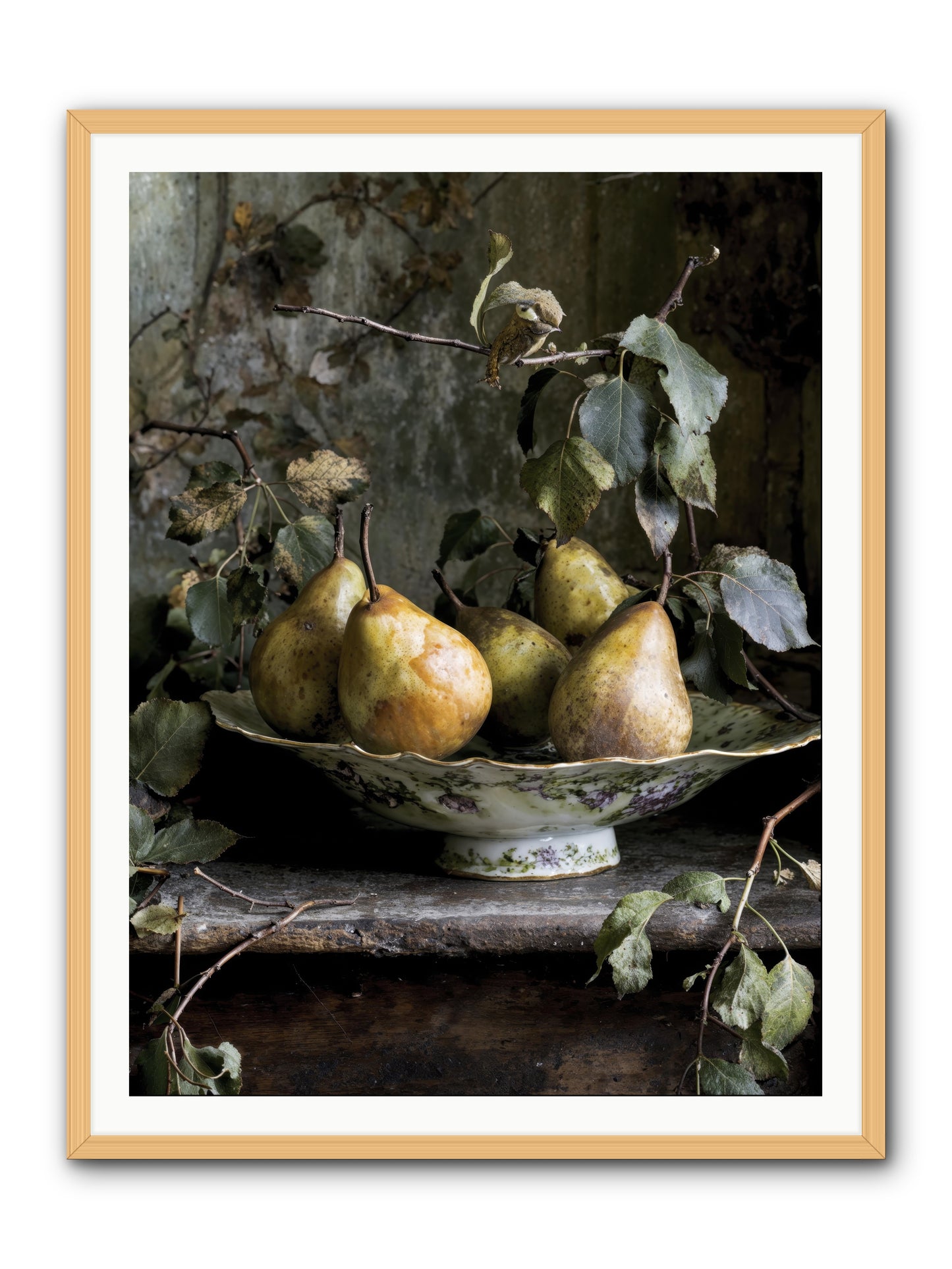 Sunshine's autobiography -- Framed Print - Natural 36x48