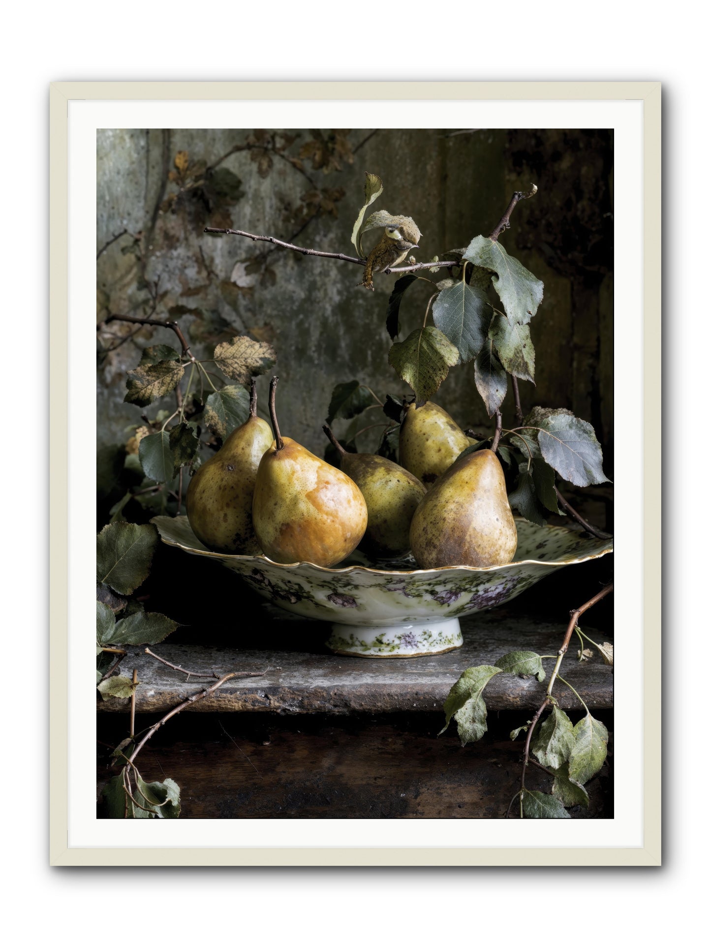 Sunshine's autobiography -- Framed Print - White 36x48