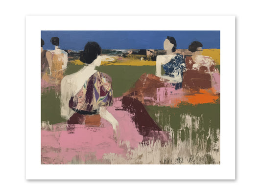 Sunwoven Sisters -- Paper Print 12x9