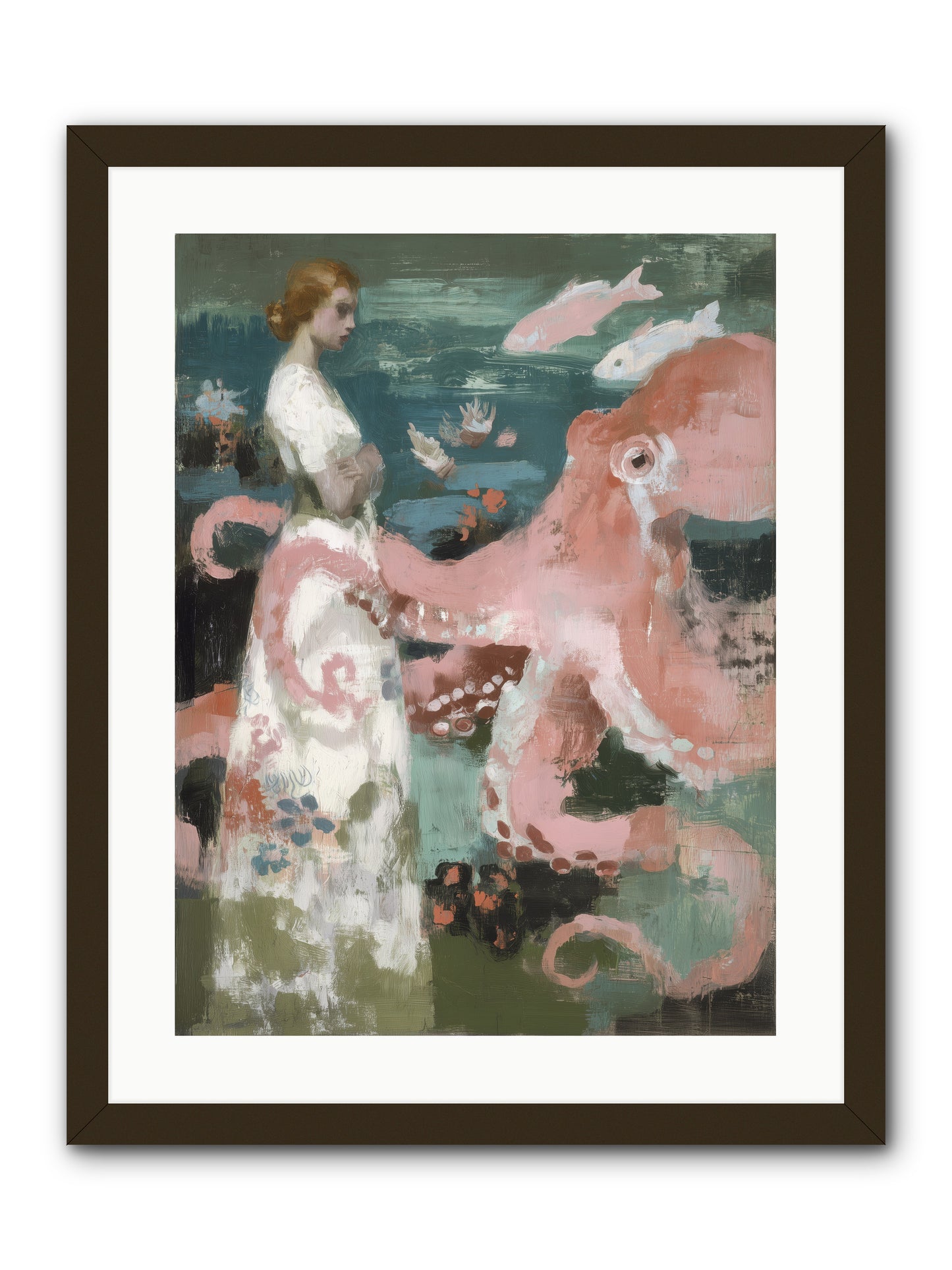 Surface Dreams -- Framed Print - Black 18x24