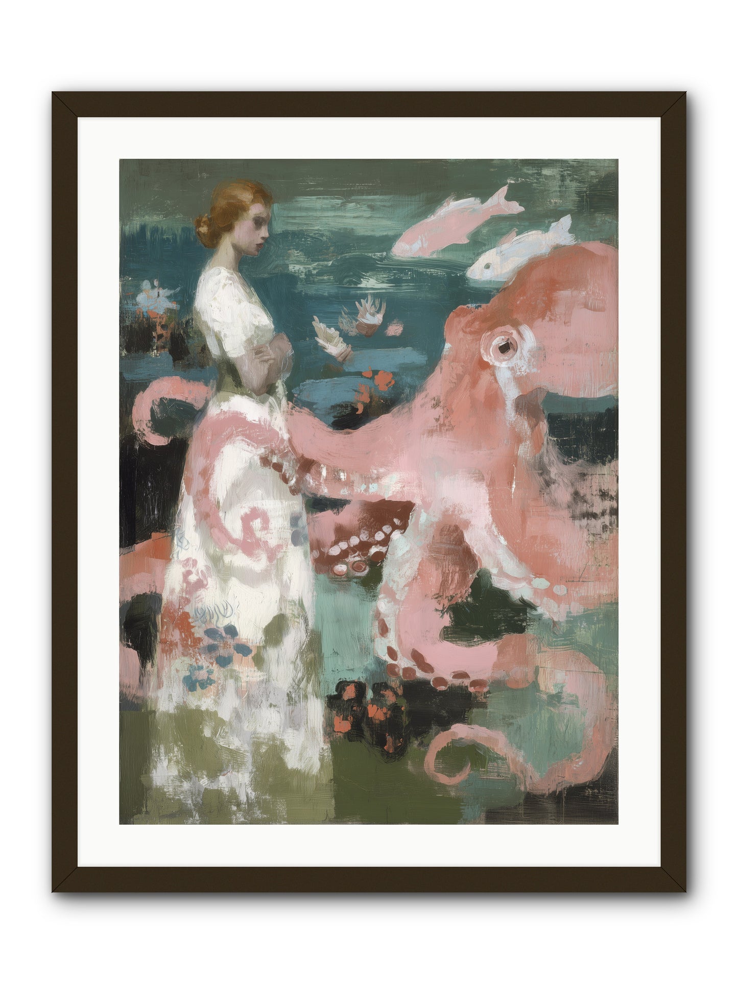Surface Dreams -- Framed Print - Black 24x32