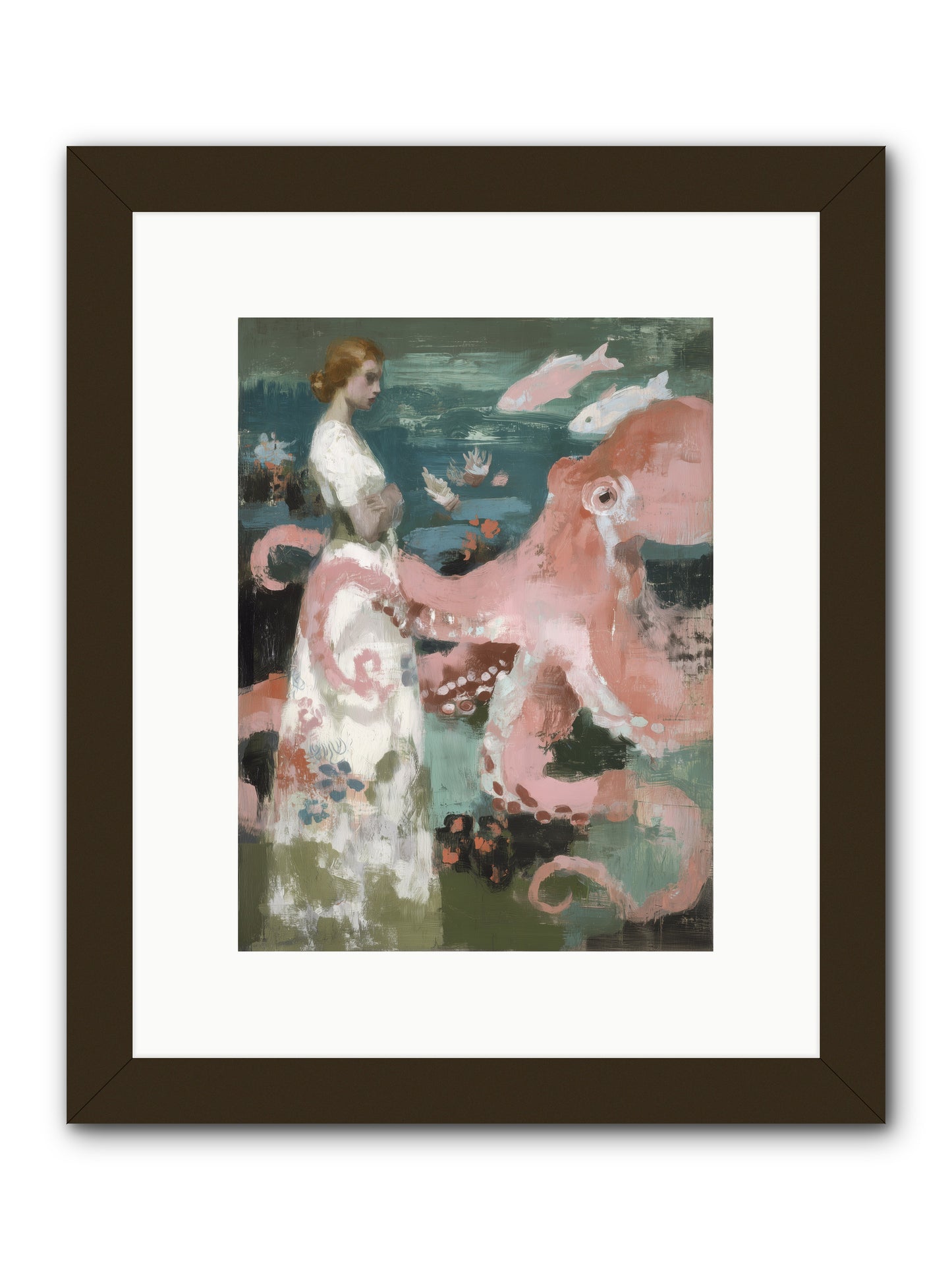 Surface Dreams -- Framed Print - Black 9x12