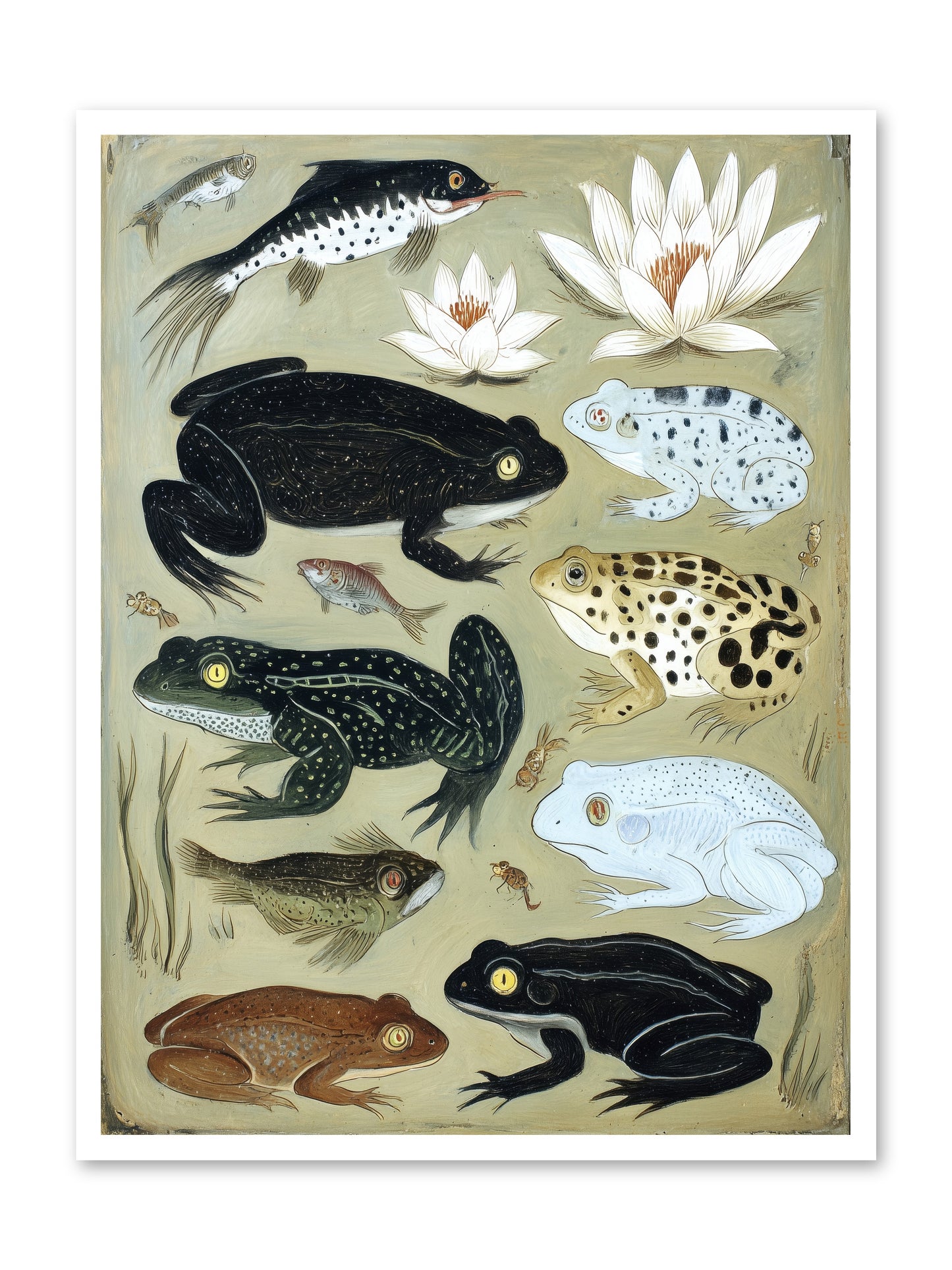 Surface Stories -- Loose Canvas Print 30x40