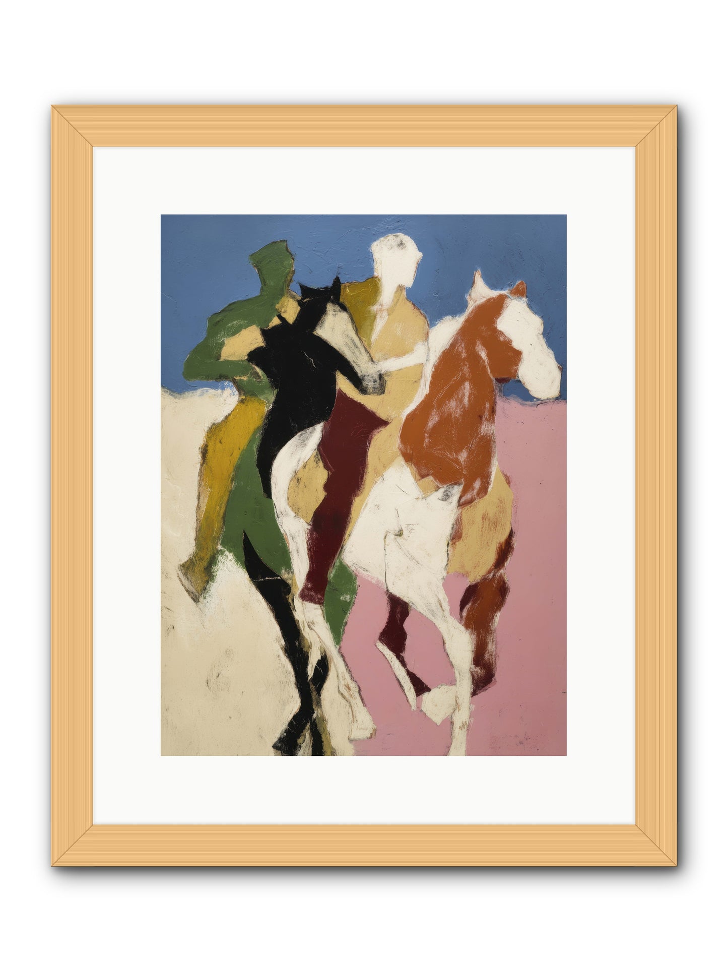 Surrendered to Speed -- Framed Print - Natural 12x16