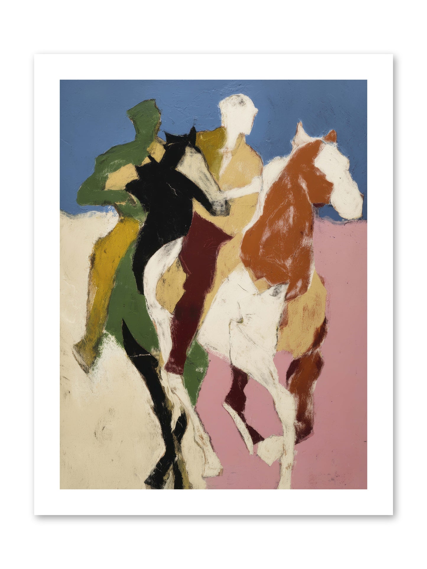 Surrendered to Speed -- Loose Canvas Print 12x16