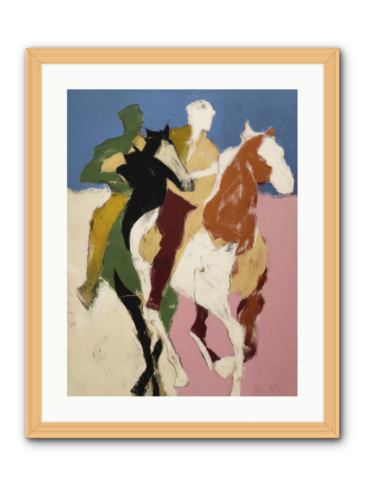 Surrendered to Speed -- Framed Print - Natural 18x24