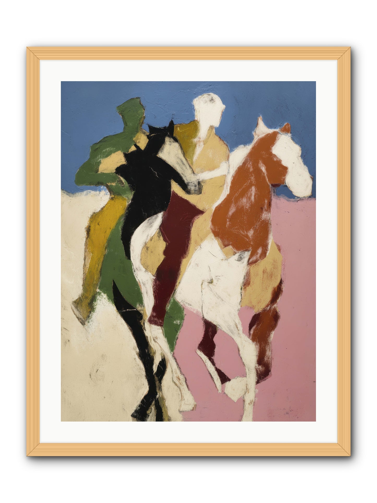 Surrendered to Speed -- Framed Print - Natural 24x32