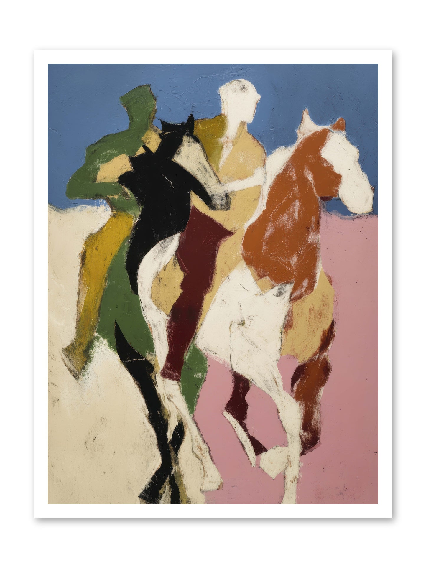 Surrendered to Speed -- Loose Canvas Print 24x32