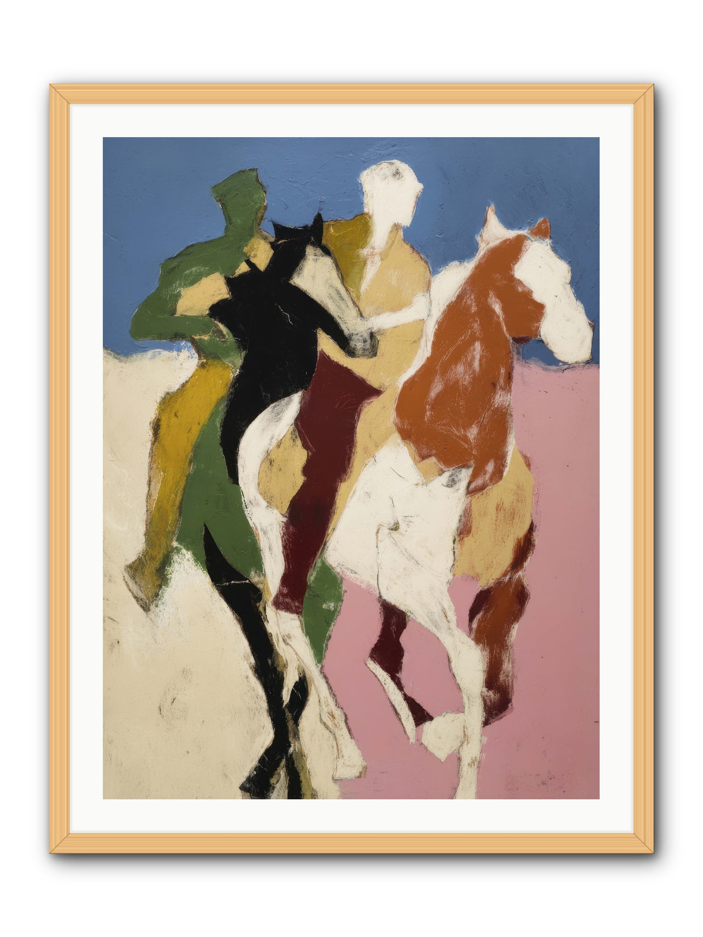 Surrendered to Speed -- Framed Print - Natural 30x40