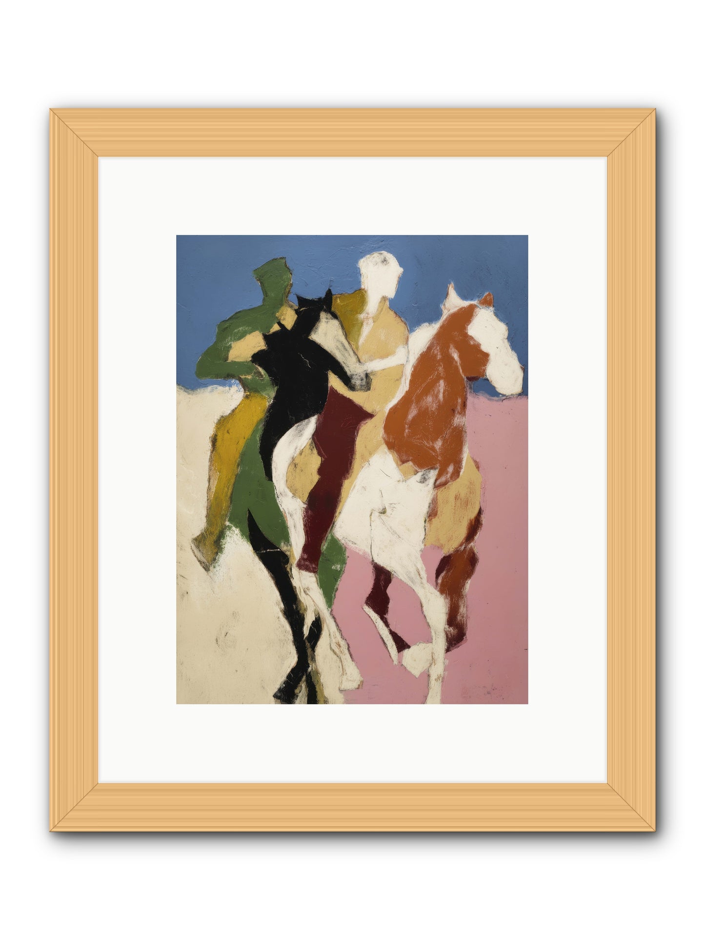 Surrendered to Speed -- Framed Print - Natural 9x12