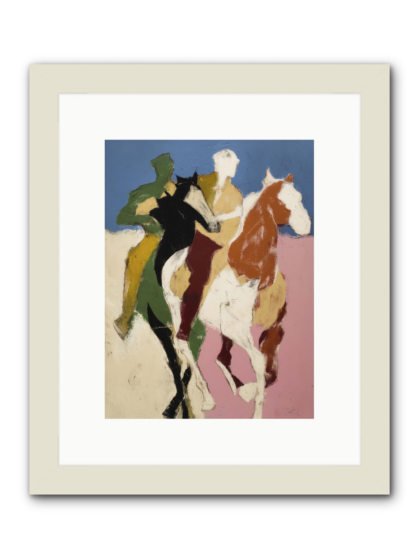 Surrendered to Speed -- Framed Print - White 9x12