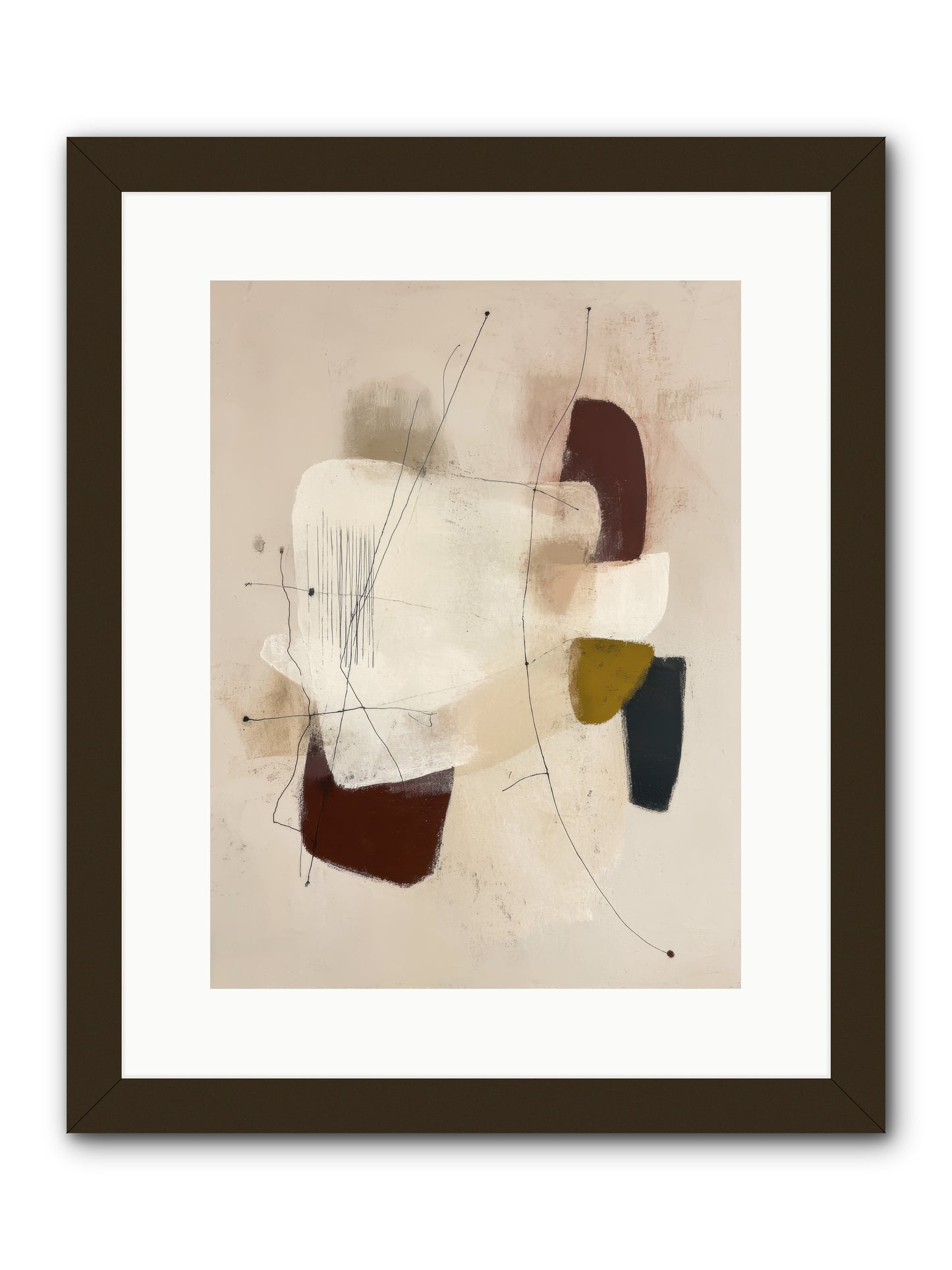 Suspended -- Framed Print - Black 12x16