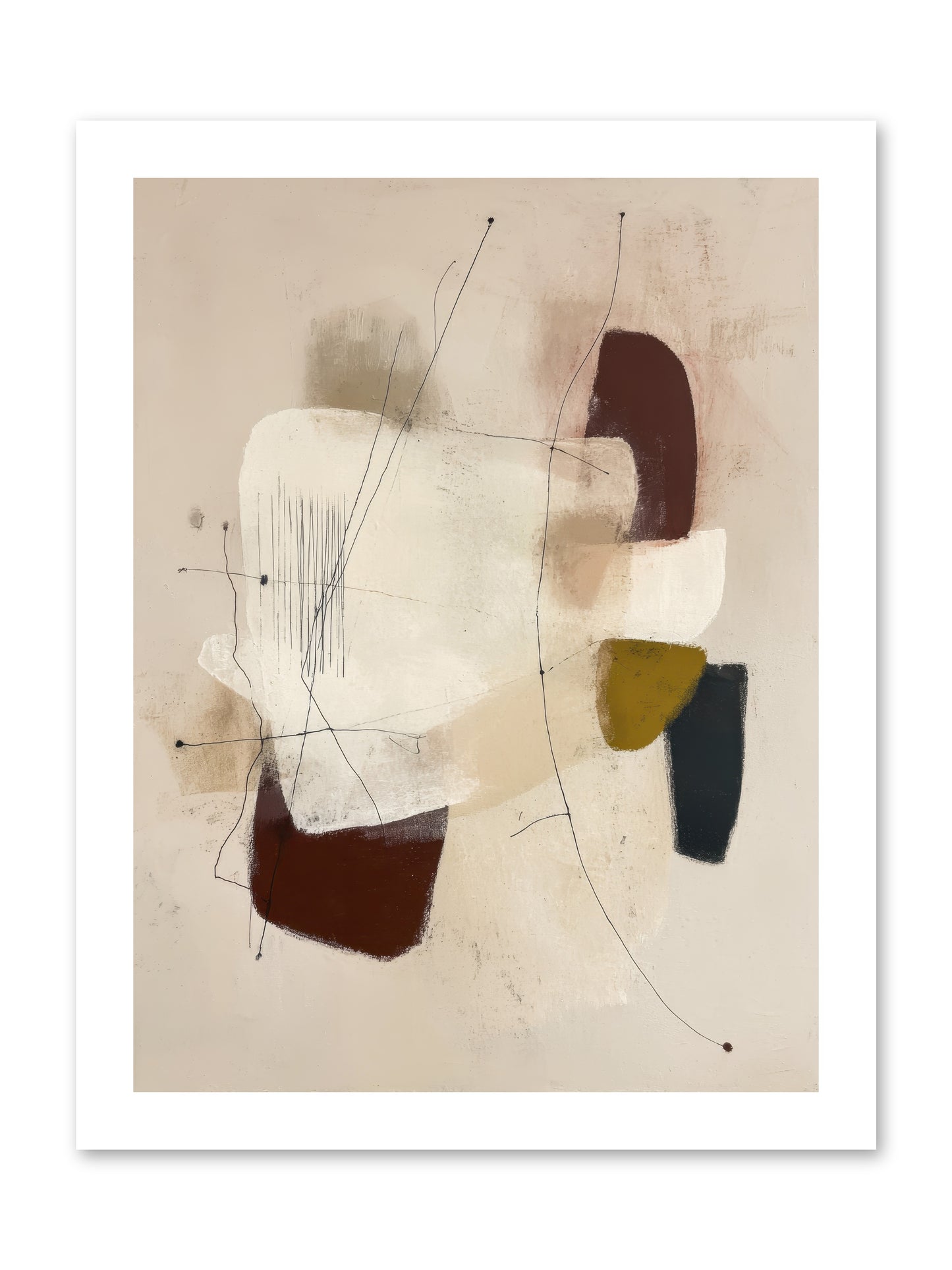 Suspended -- Paper Print 12x16
