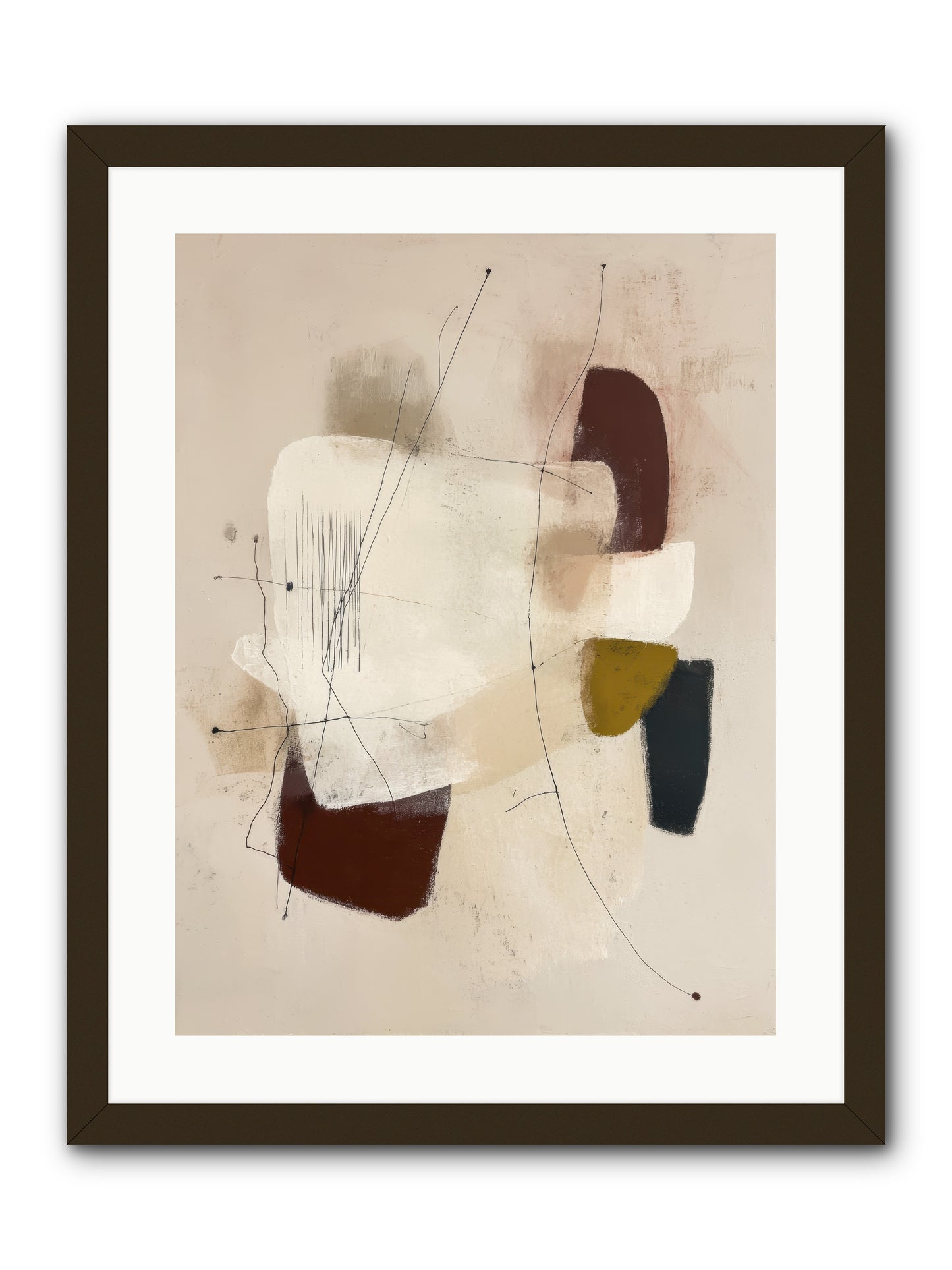 Suspended -- Framed Print - Black 18x24