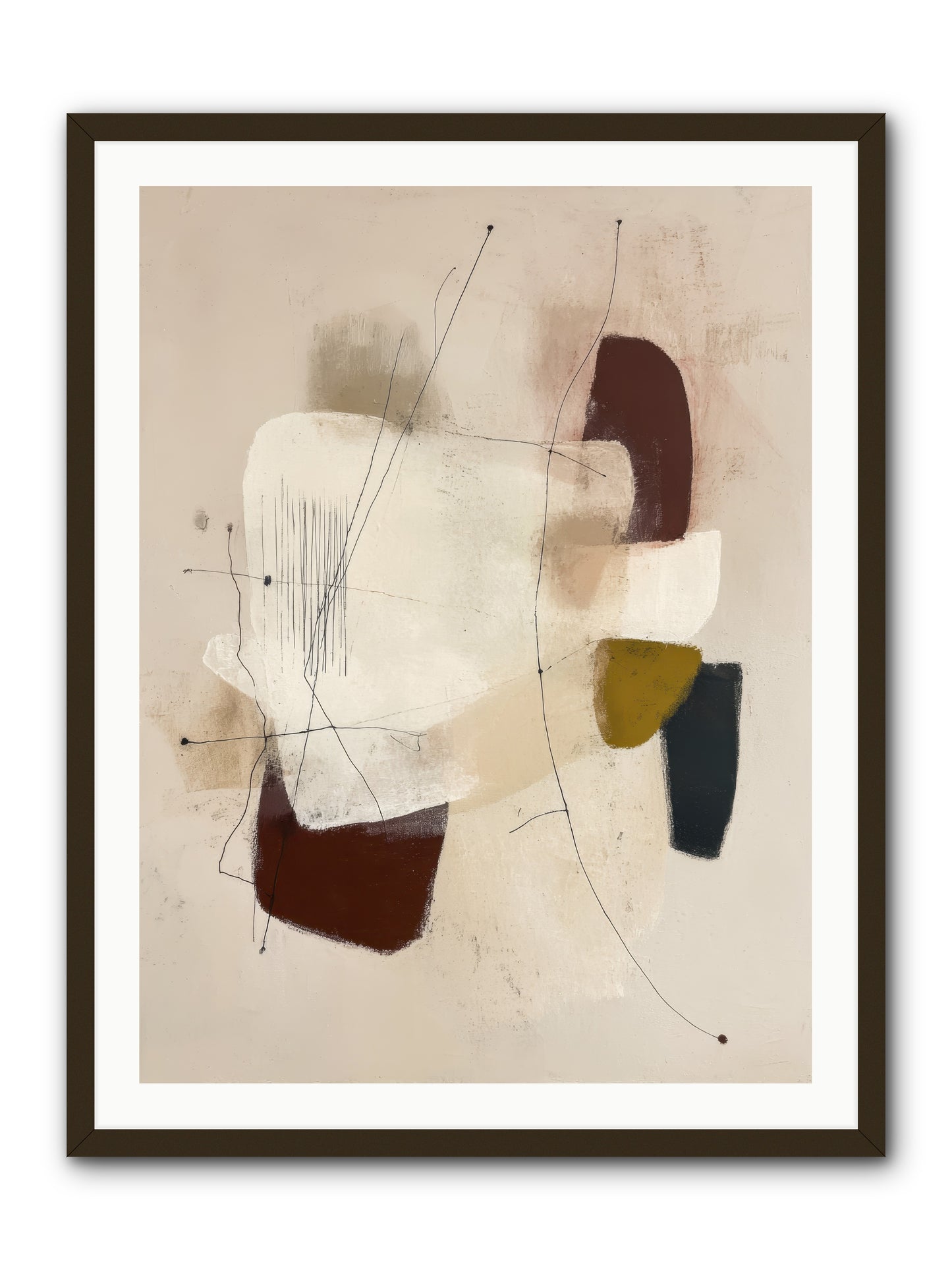 Suspended -- Framed Print - Black 30x40